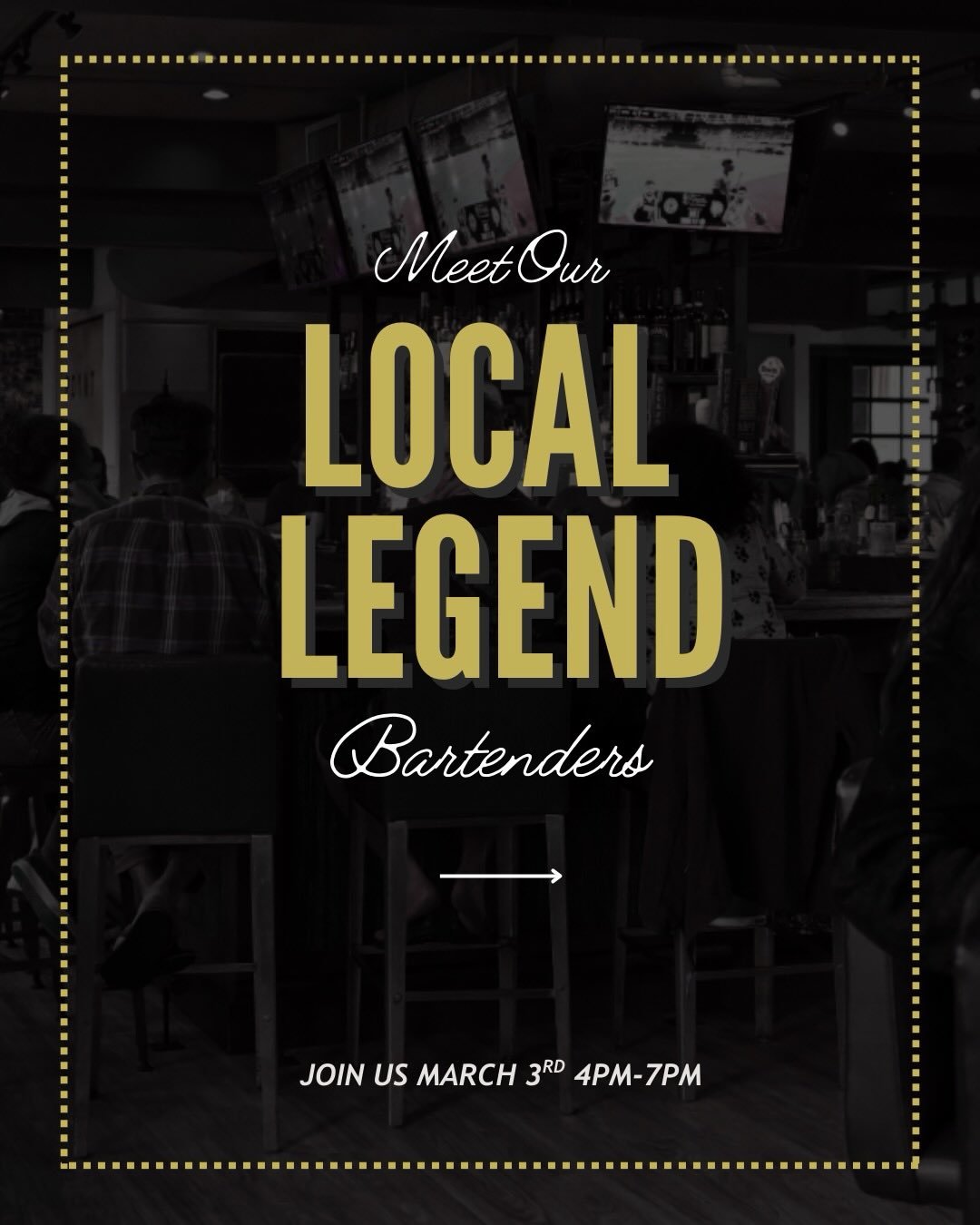 Cocktails for a great cause!
On March 3rd from 4&ndash;7PM, we&rsquo;re hosting a Battle of the Bartenders at The Poynt &mdash; where every sip supports a great cause.

Local Legends, Joe Manzi and Joe Poirier go head-to-head. 25% of beverage sales w