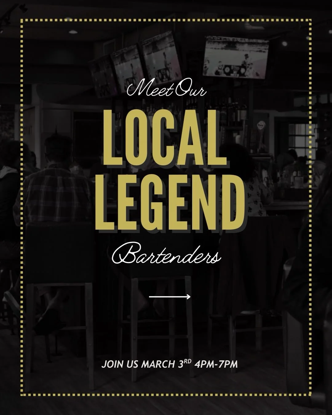 Cocktails for a great cause!
On March 3rd from 4&ndash;7PM, we&rsquo;re hosting a Battle of the Bartenders at The Poynt &mdash; where every sip supports a great cause.

Local Legends, Joe Manzi and Joe Poirier go head-to-head. 25% of beverage sales w