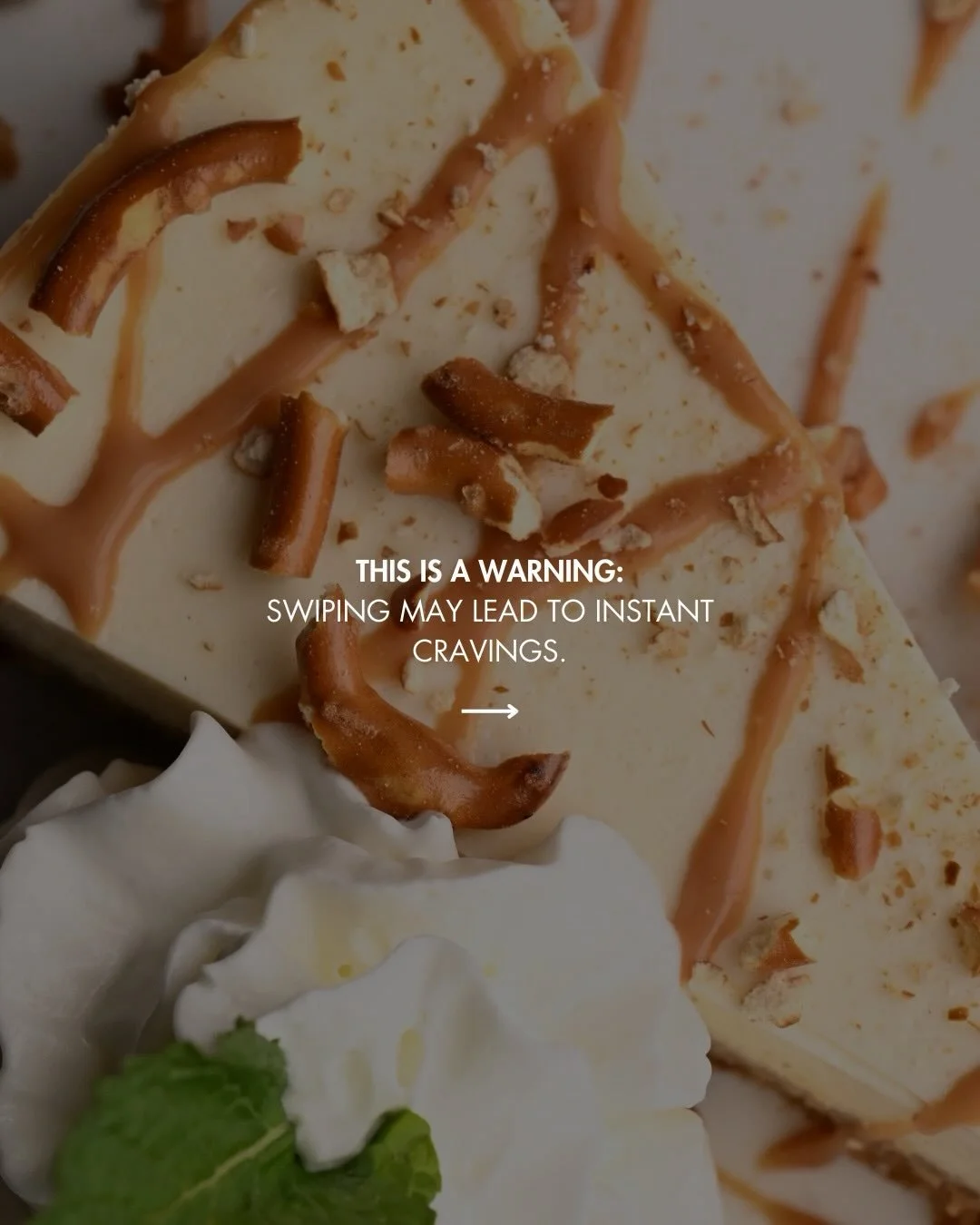 We tried to warn you.

Bourbon caramel.
Graham cracker crust.
Pretzel crumb.
Vanilla bean cheesecake.

Sweet, salty, silky perfection.