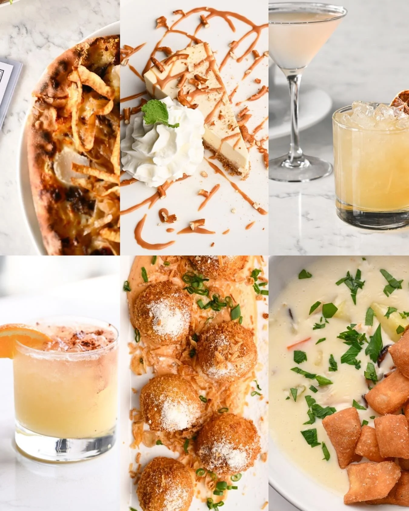 Our spring color palate 🍯 🥂 🍊 🍰 💛