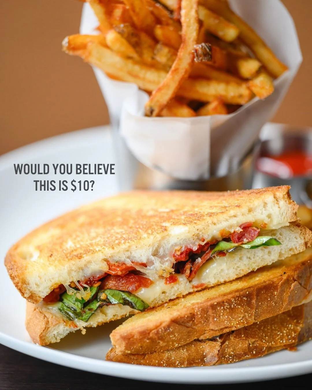 Yes, all items are just $10. 

Early Bar at The Poynt | Tuesdays to Sundays 4PM-6PM and Saturday Lunch. Served at the Bar Only, not available for takeout.
