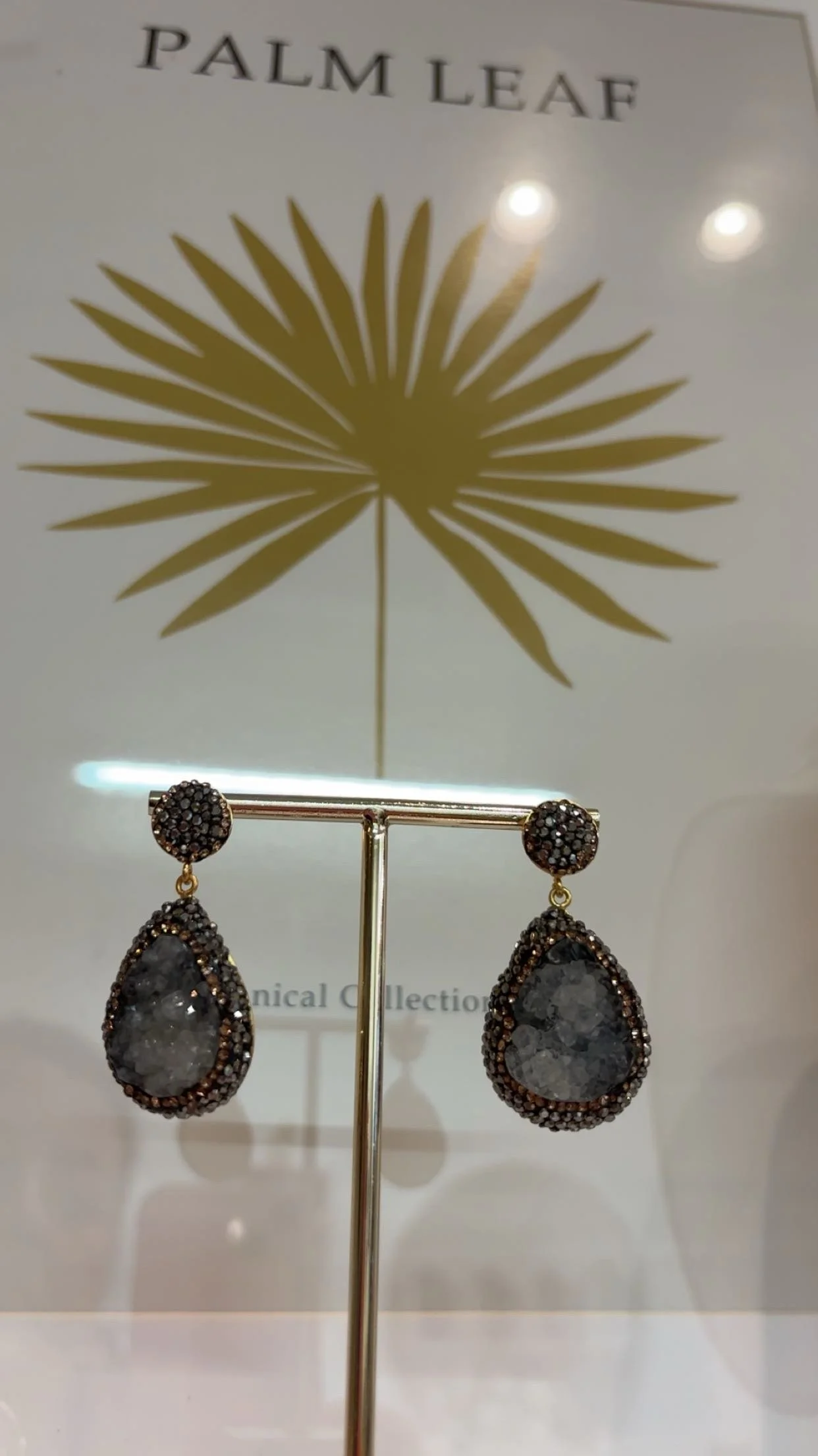 Druzy Gemstone Earrings