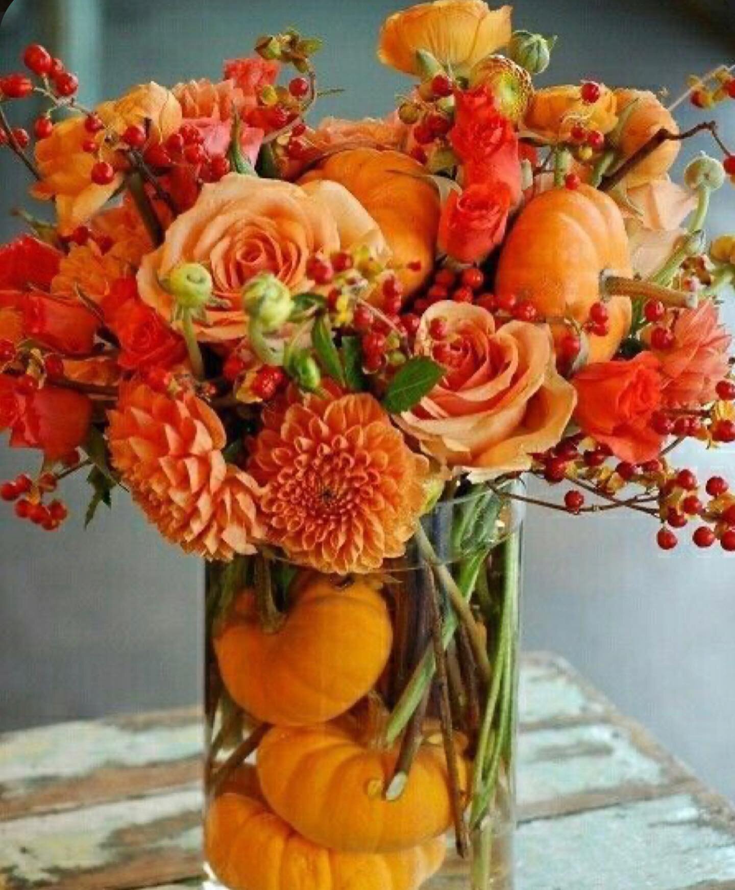 Autumn Vibes 🧡🤎💛 

#falldecor #fallflowers #hellopumpkin #september #fallhomedecor #autumn #orangeflowers