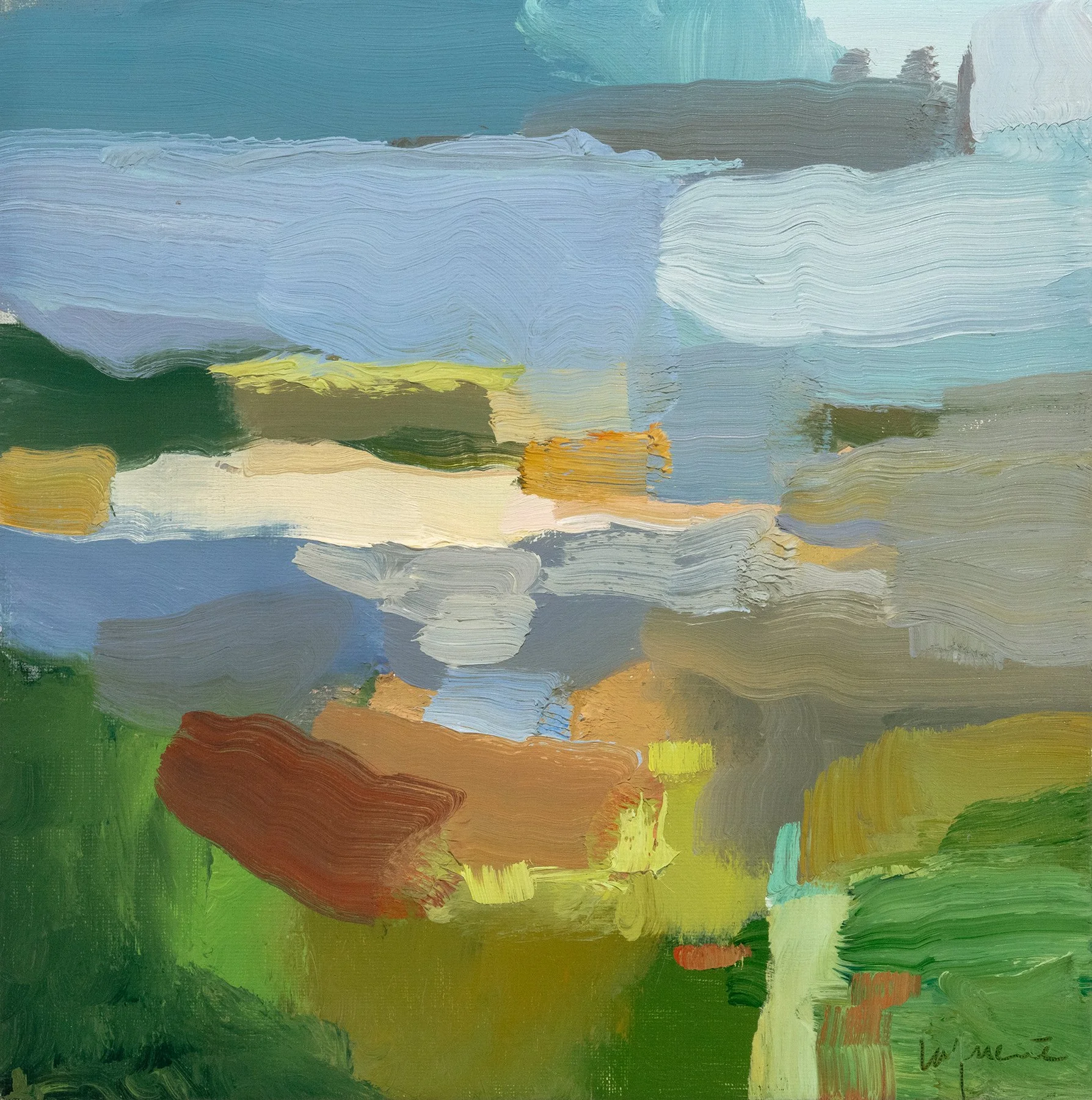 Sunny Shoreline 10x10 oil on linen 2024 $3300 (2).jpg