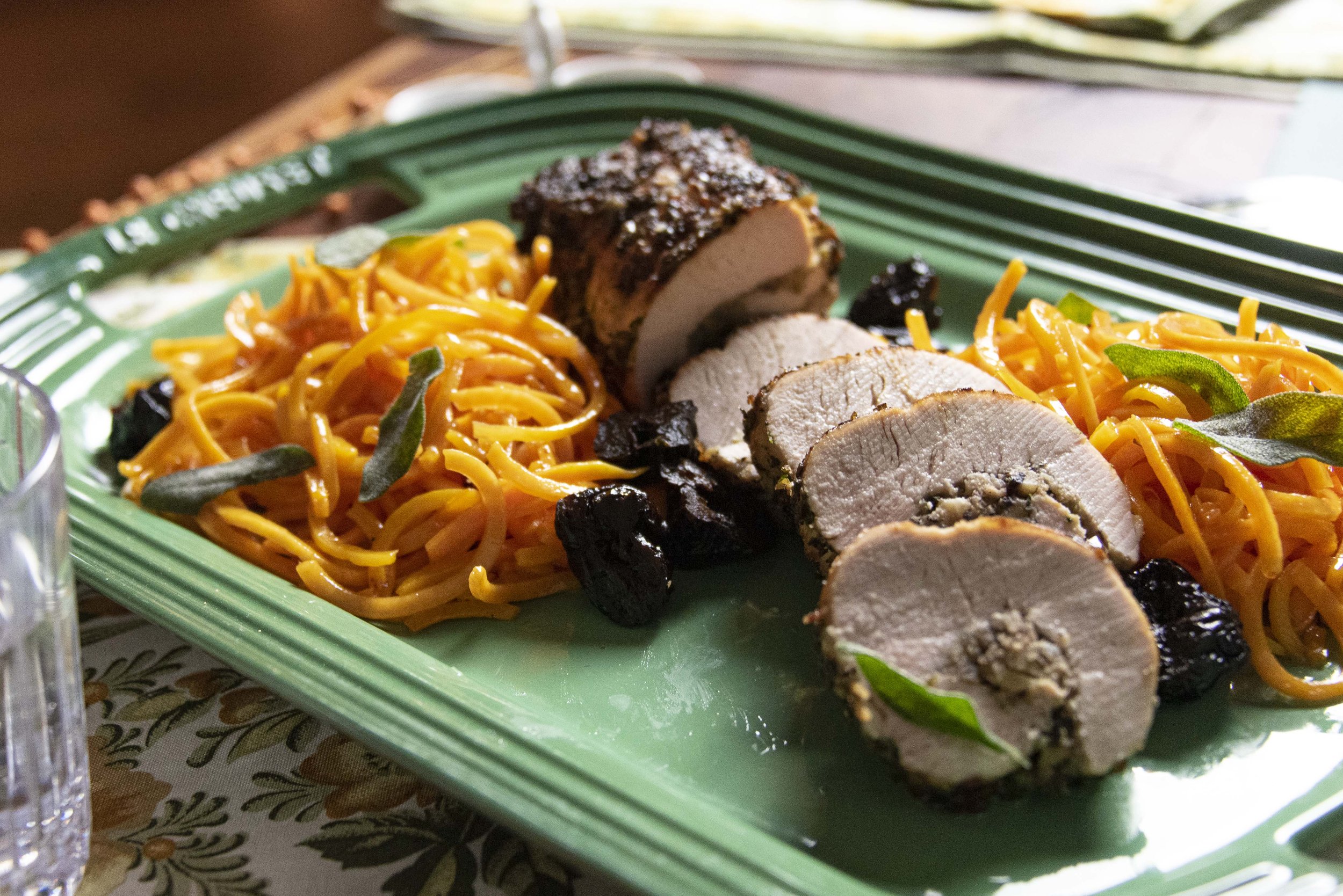 Herb Crusted Turkey Roulade with Chestnut and Olive Stuffing — Chef Sean  Patrick Gallagher