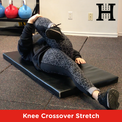 Exercise Tutorial: Knee Crossover Stretch