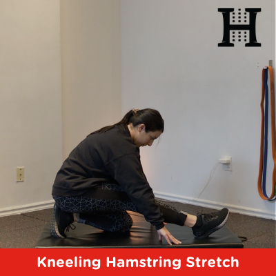 Exercise Tutorial: Kneeling Hamstring Stretch