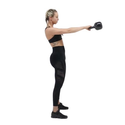 Swing Brazos Con Kettlebell Kettlebell Exercises Pesa Rusa Swing