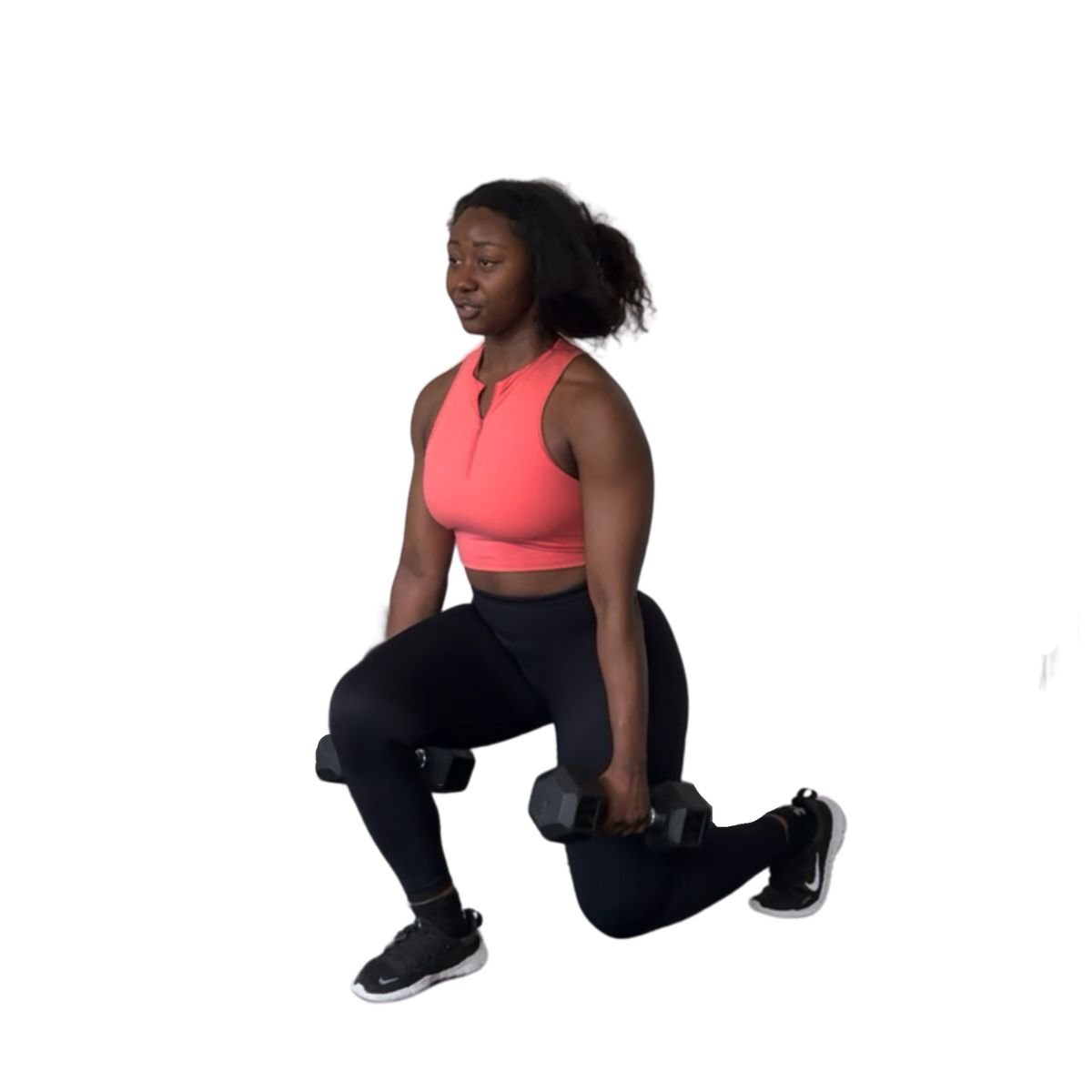 Упражнение дня: Выпады с гантелями в ходу для развития силы и гибкости нижней части тела