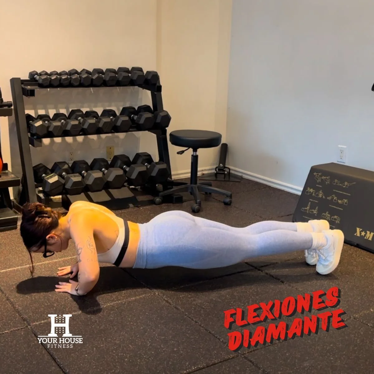 Tutorial De Ejercicio Flexiones Diamante