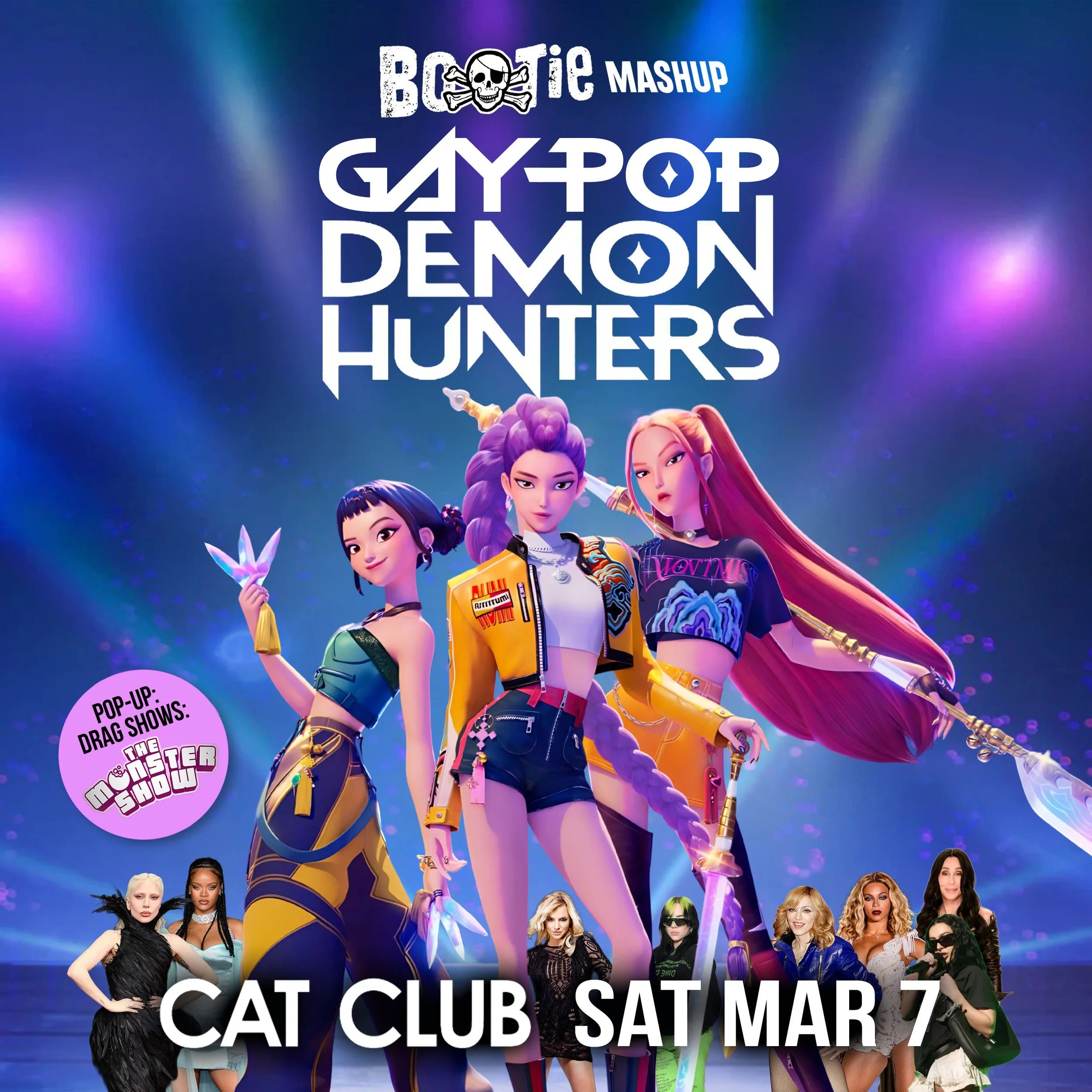 Bootie Mashup: Gay-Pop Demon Hunters