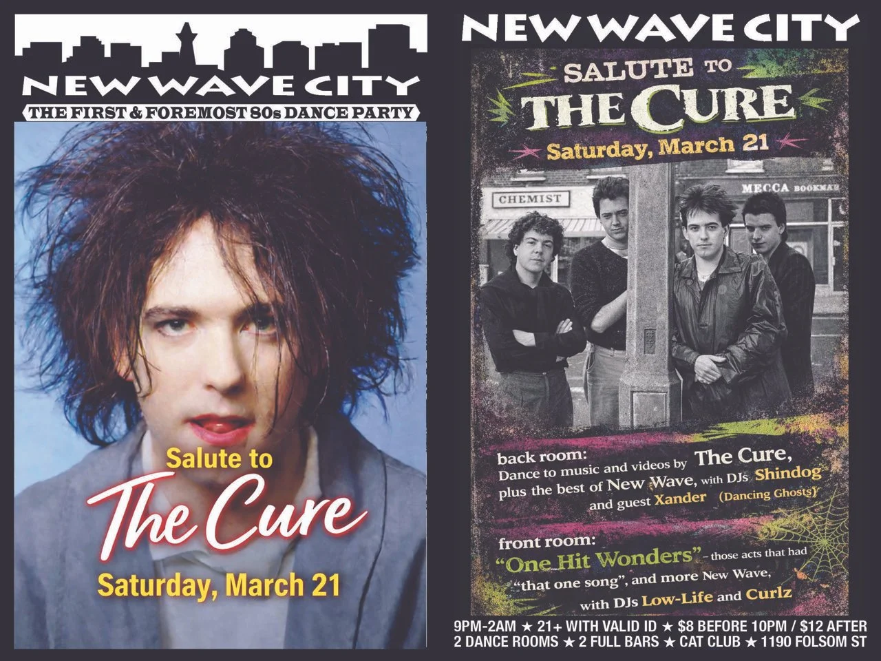 NEW WAVE CITY - Salute to The Cure