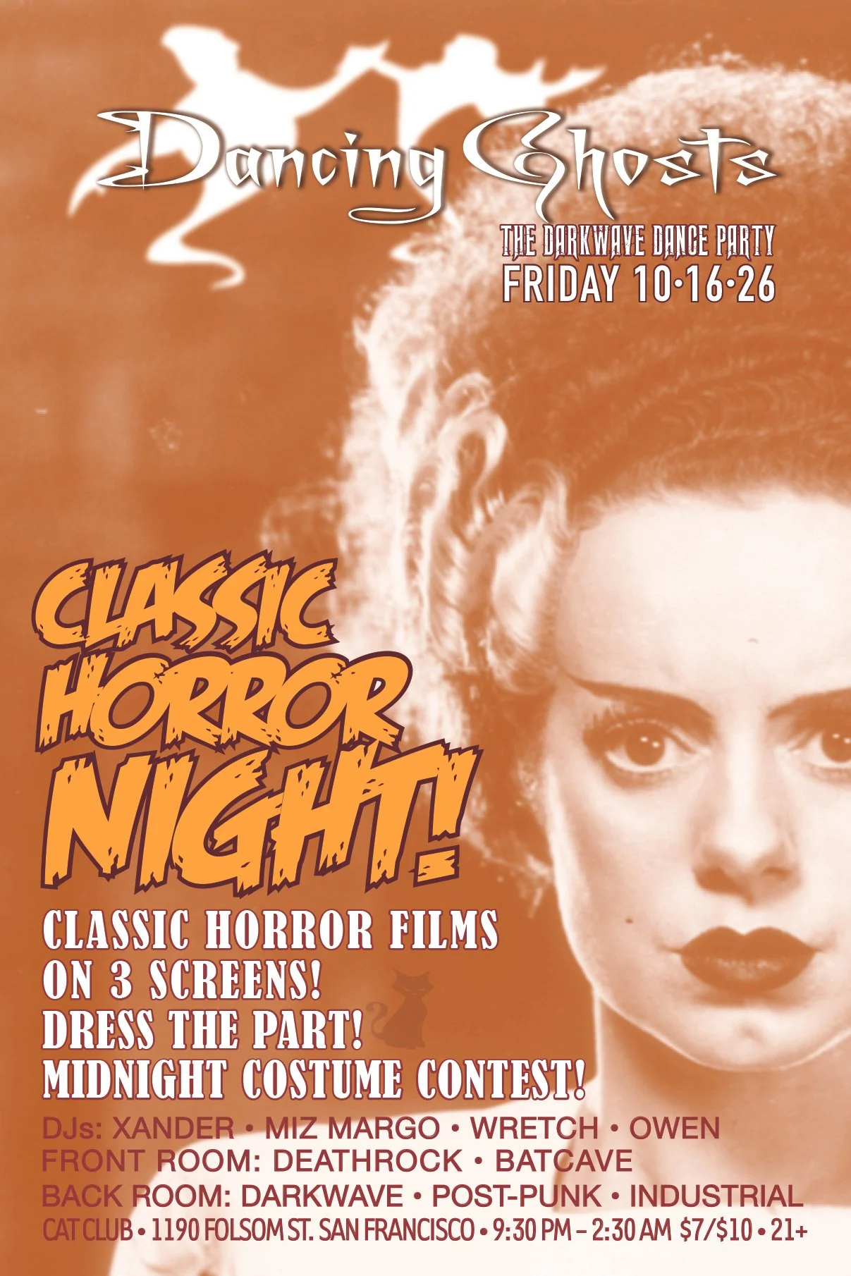 DANCING GHOSTS - CLASSIC HORROR NIGHT!