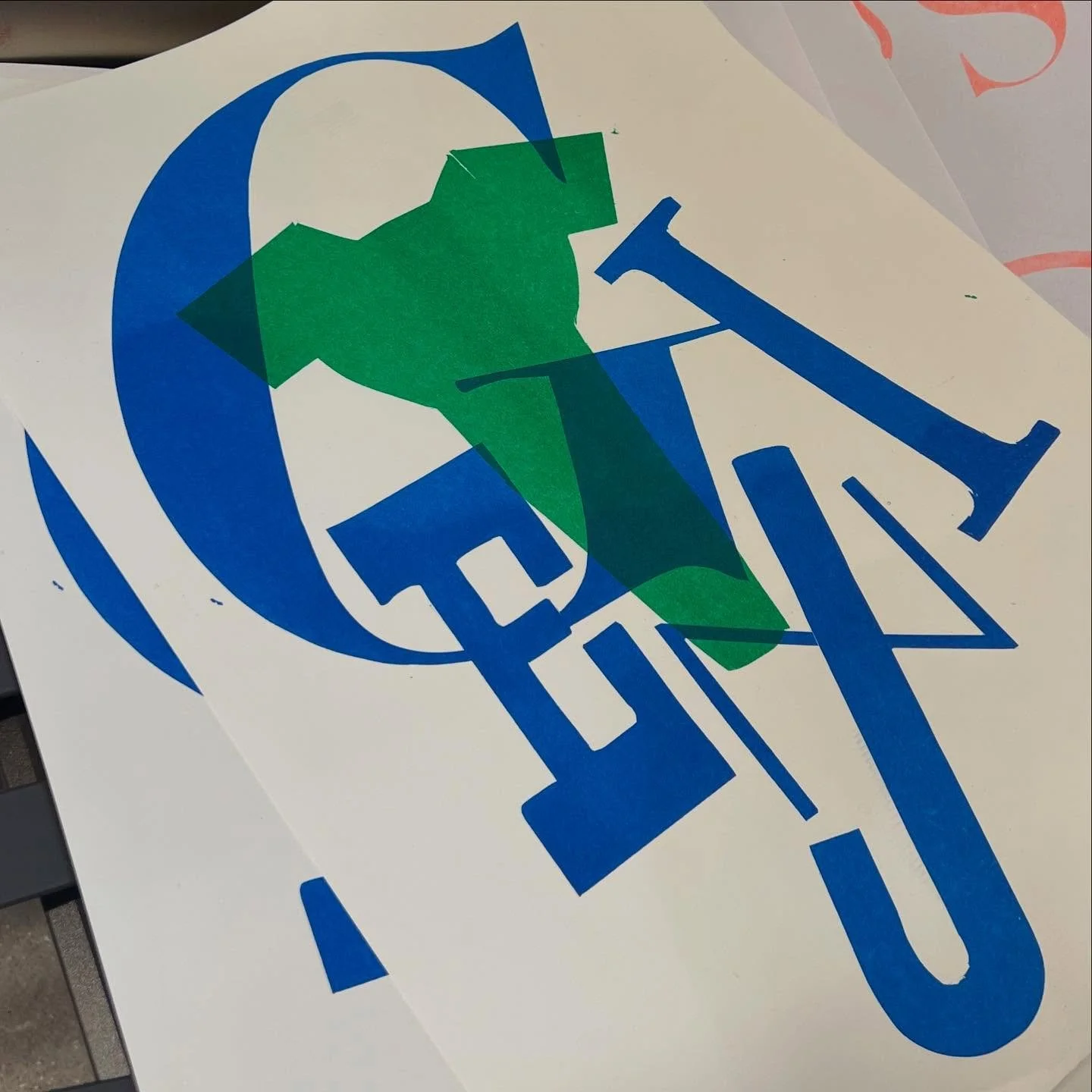 Excellent fun at the riso printing workshop! Thank you, @flemmingdupont , for sharing your expertise 🙏