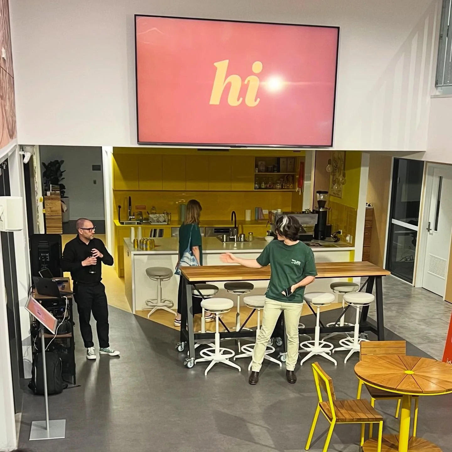 Great presentation by @davidsargent_ yesterday at @thedesignkids! It was fabulous to see and talk to so many type enthusiasts, including connecting with past and present students!

@theforefrontbrisbane