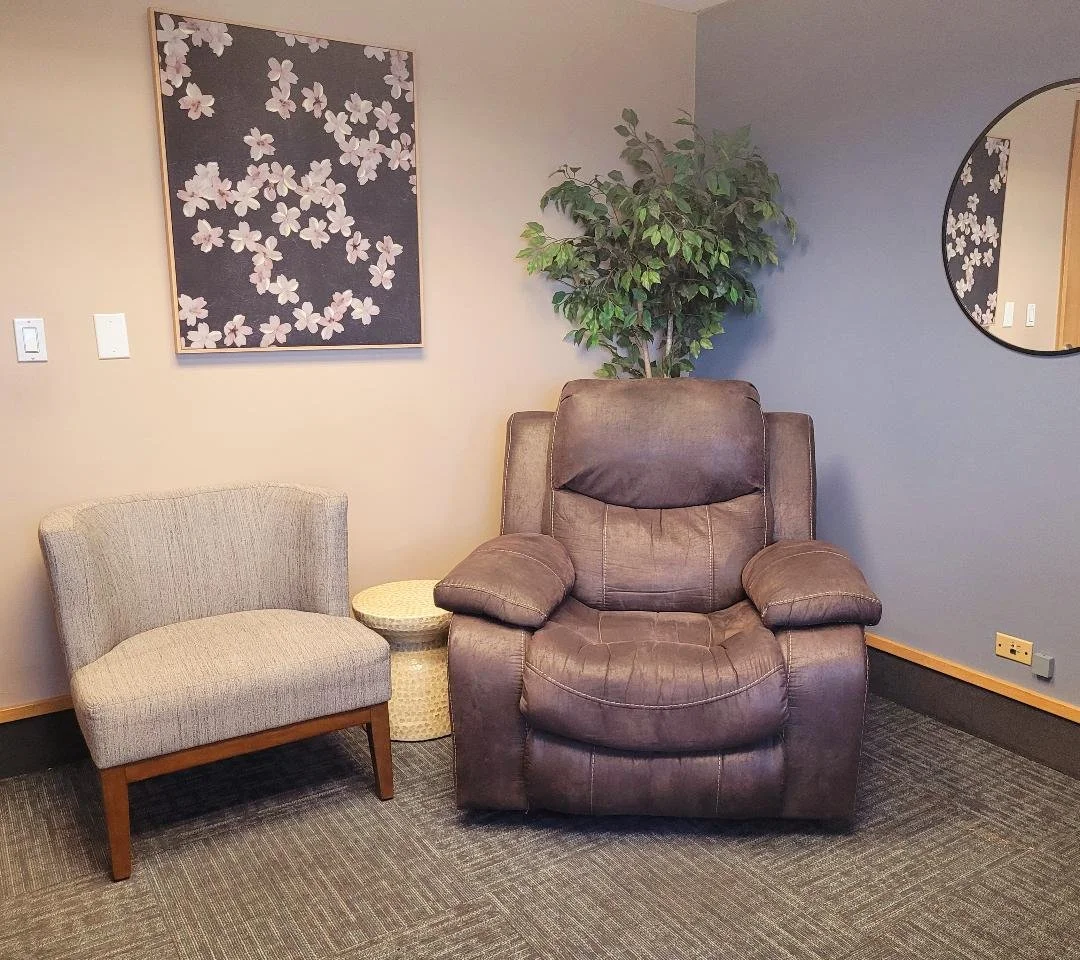 safe, comfortable hypnotherapy office