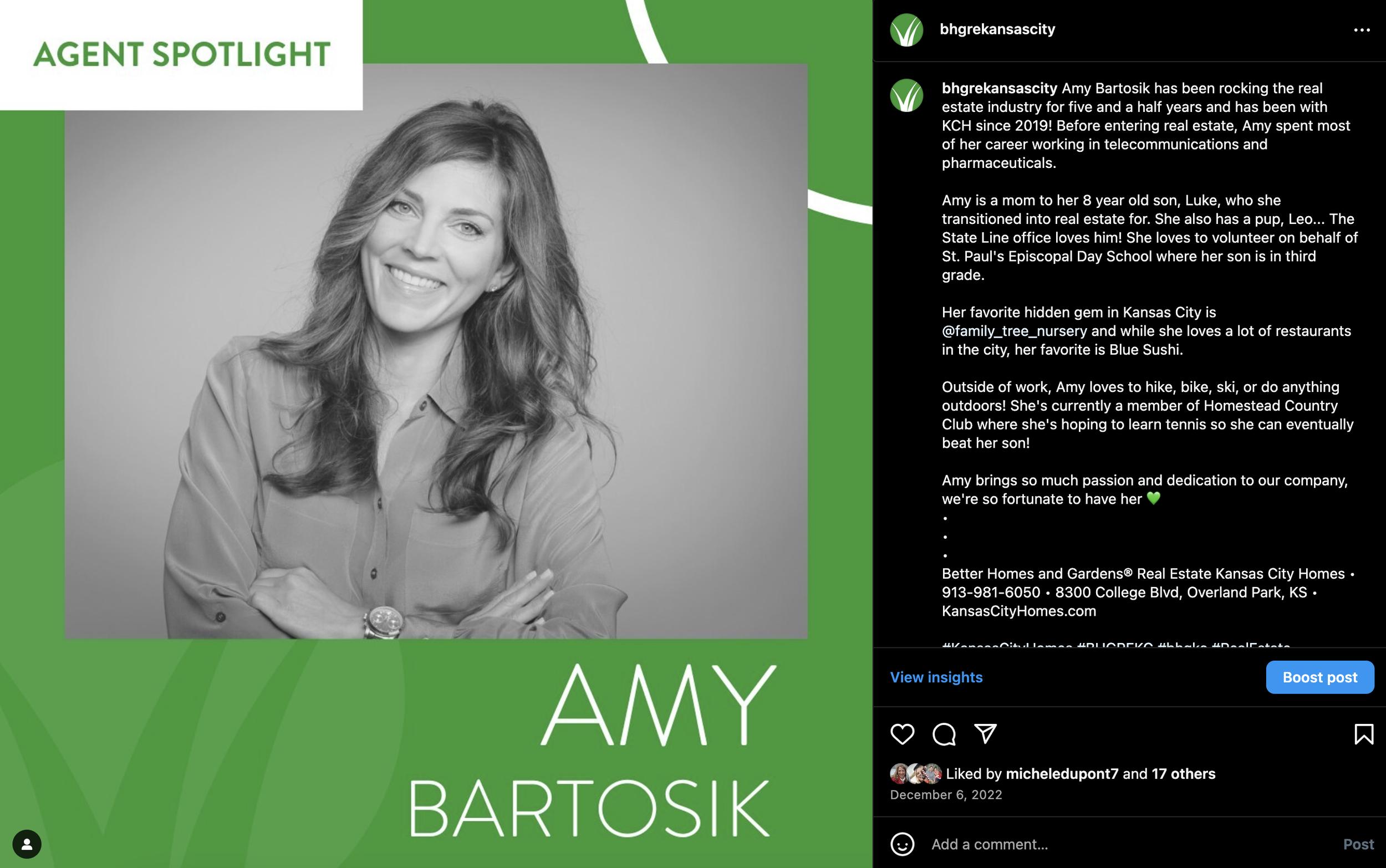 Amy Agent Spotlight