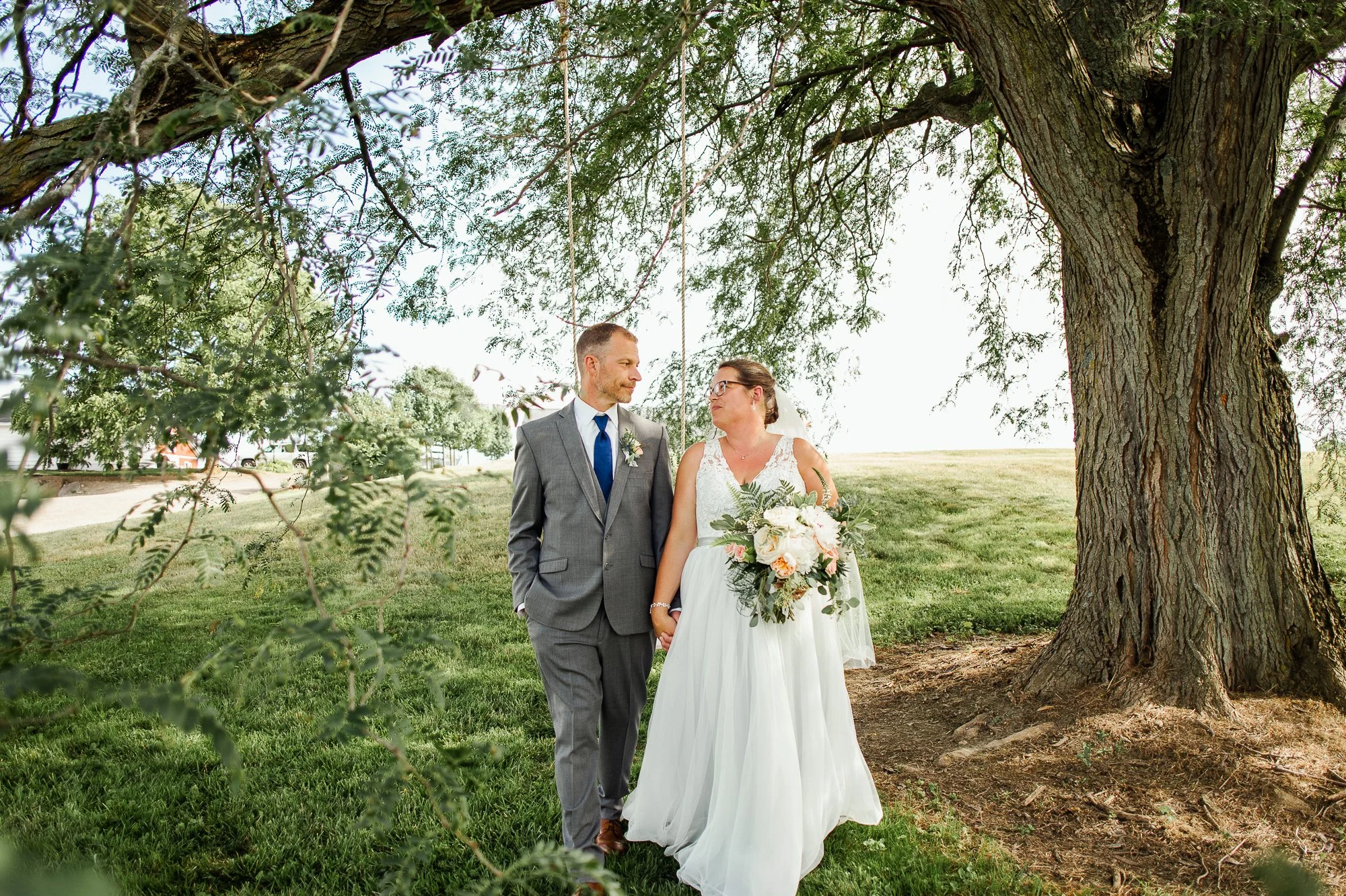 Amy + Matthew | Historic Blum Barn Wedding | Manchester, MI