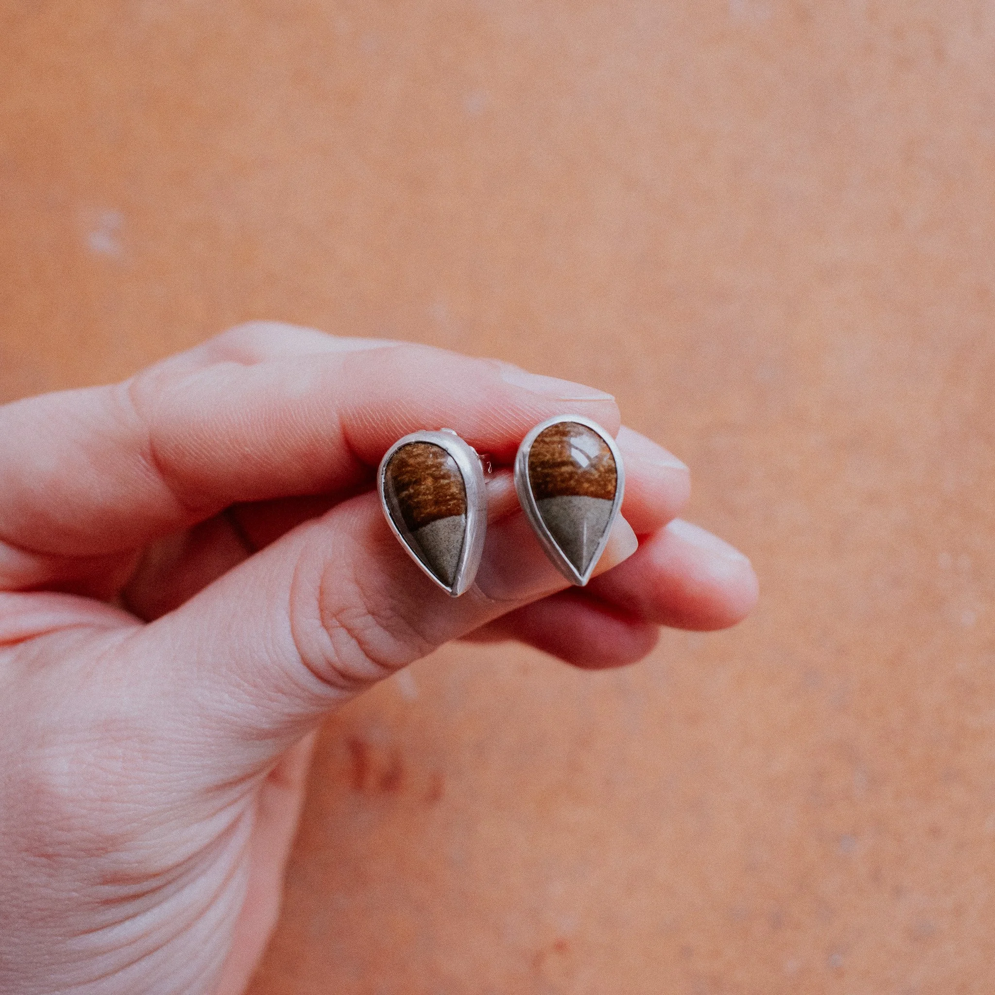 Disaster Peak Picture Jasper Studs