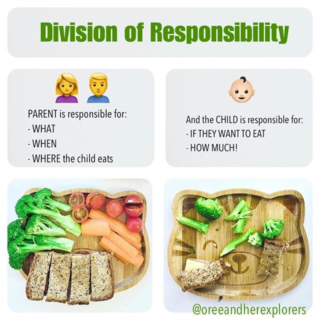 ☮️ Division of Responsibility ☮️
.

One of the most frequently asked question I get is &ldquo;Do your kids finish that food?&rdquo;
And the answer is &ldquo;Depends on their appetite, taste and mood&rdquo;.
Sometimes they finish it and ask for more, 