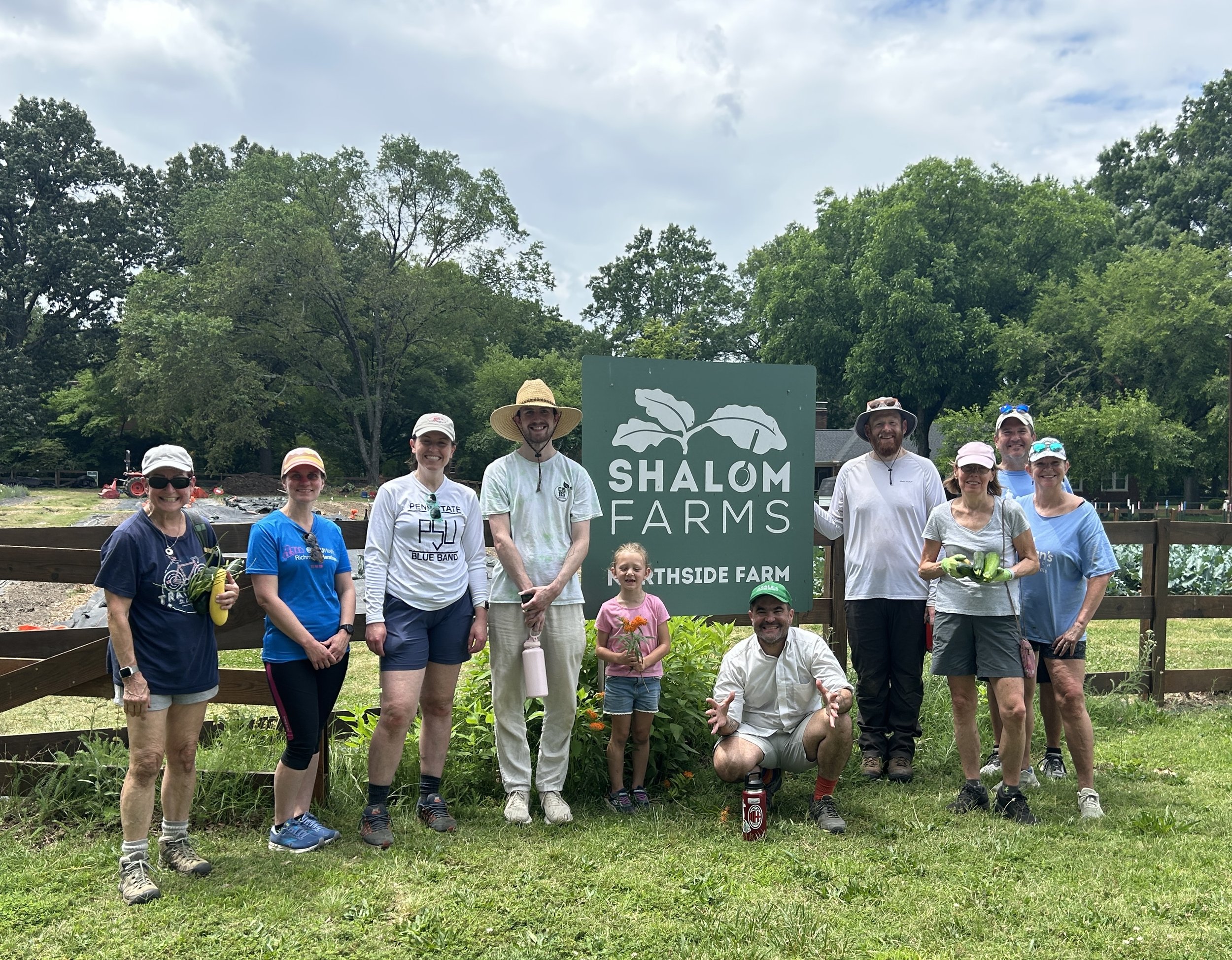Shalom Farms Work Day