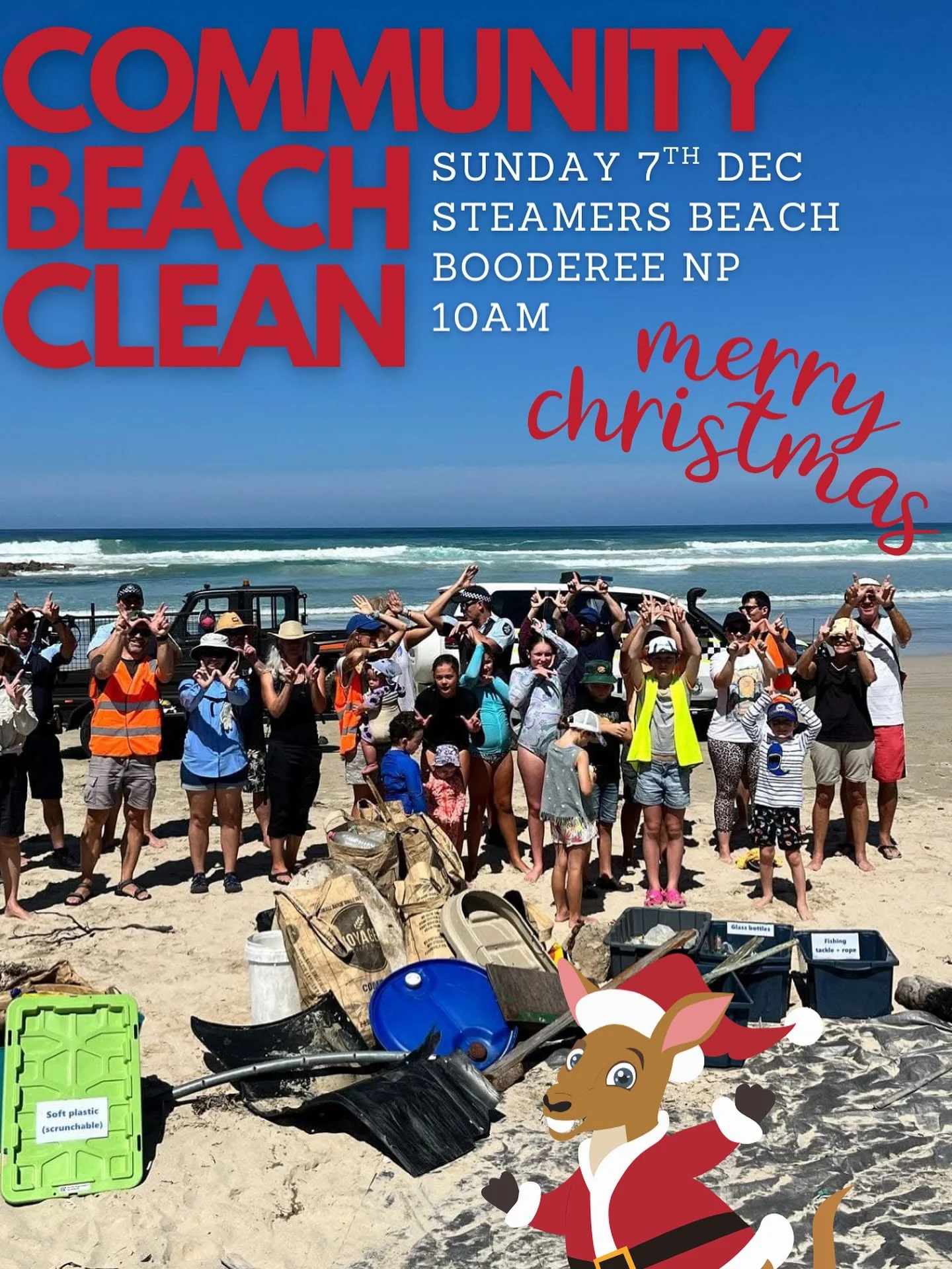 Our last community clean-up for the year!
Let&rsquo;s make this one our biggest yet.

We&rsquo;re teaming up with the AFP to tackle Steamers Beach in Booderee National Park

📅 Sunday 7th Dec
⏰ 10am

At Woebegone, we believe that if you work on the s