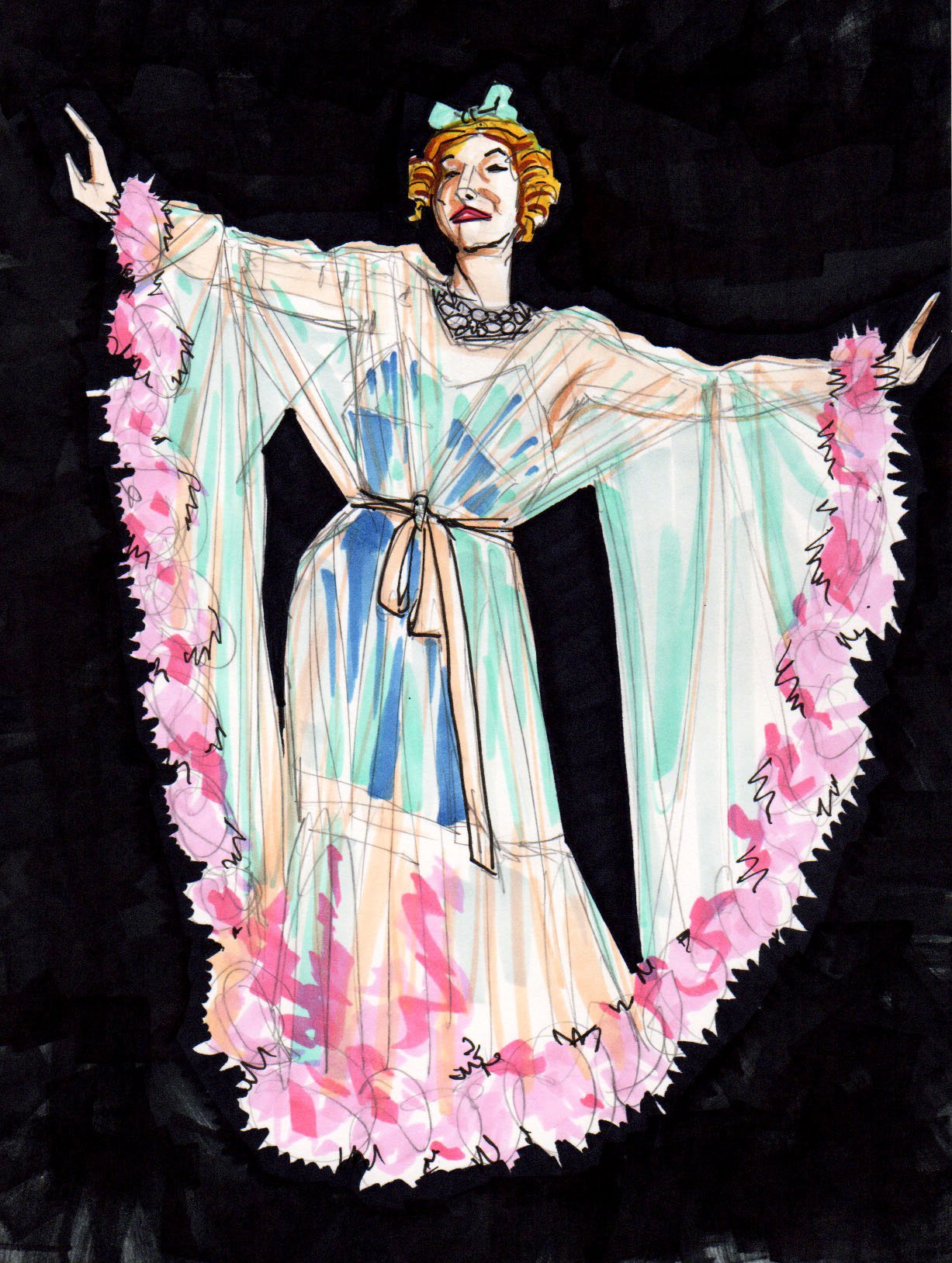 5/10/22 "Blanche's Boudoir" — Lefty Lucy by Ken Wong