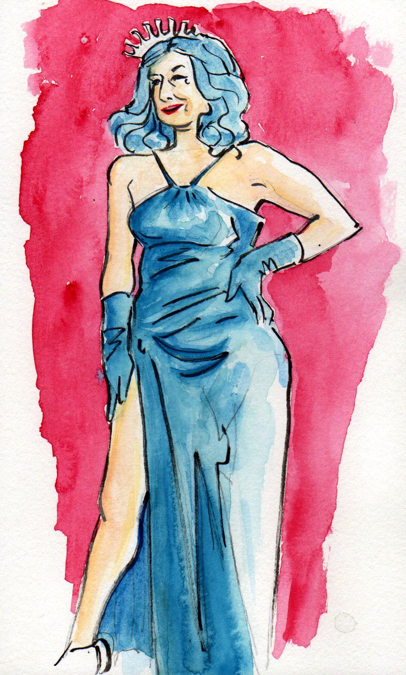 4/26/22 "Blue Da Ba Di Ba Do" — Lefty Lucy by Ken Wong