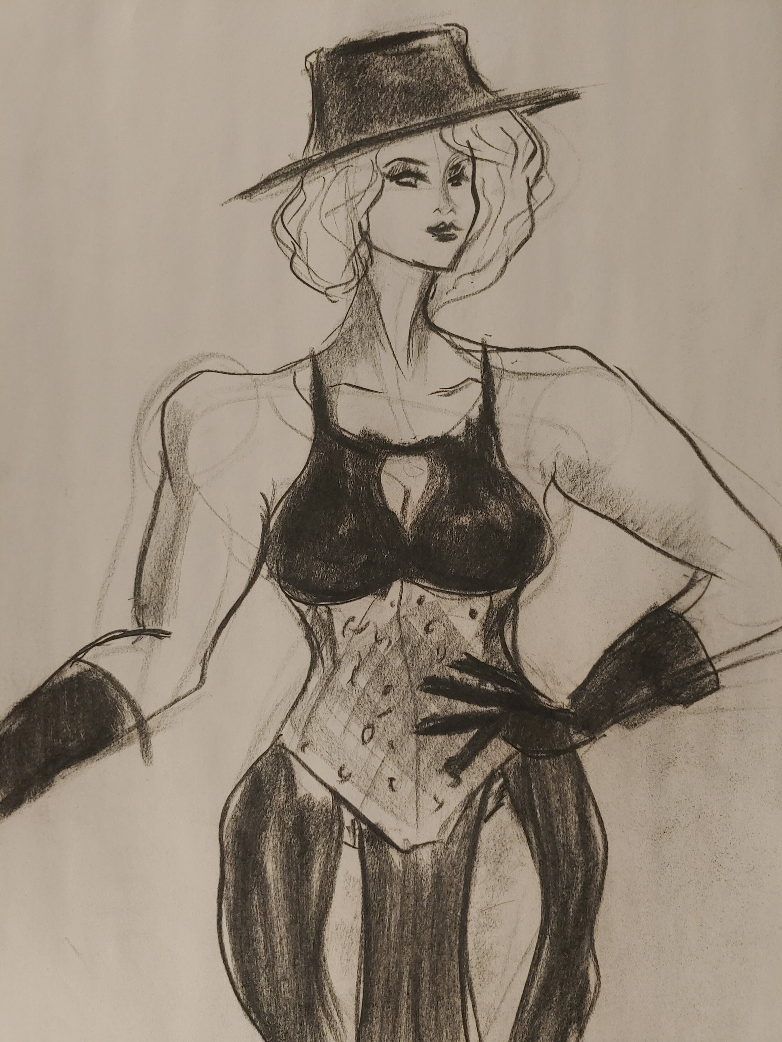 Lefty Lucy as Showgirl Riddler by Michael Cheung, 6-8-21