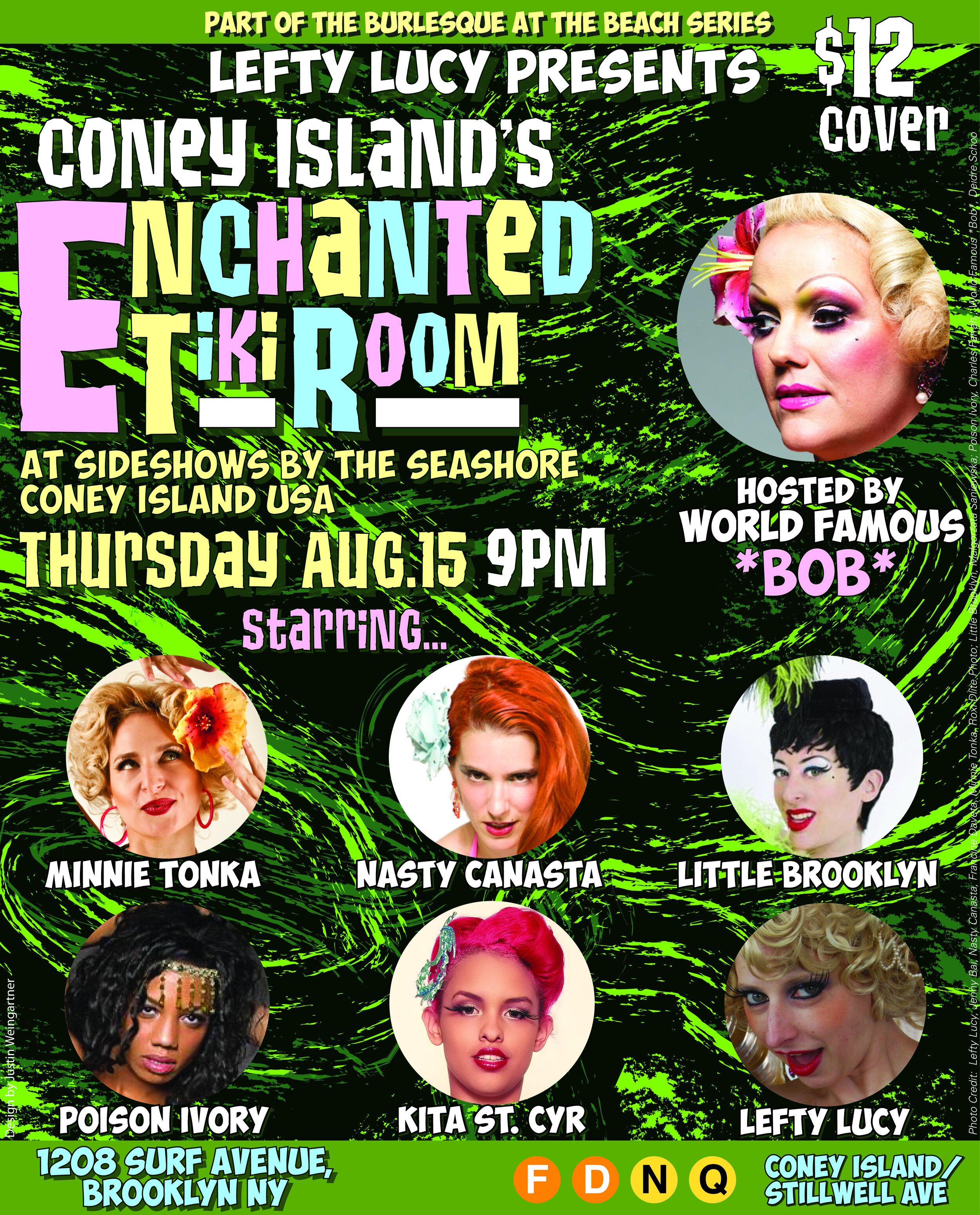 flyer design by Justin Weingarter, 2013