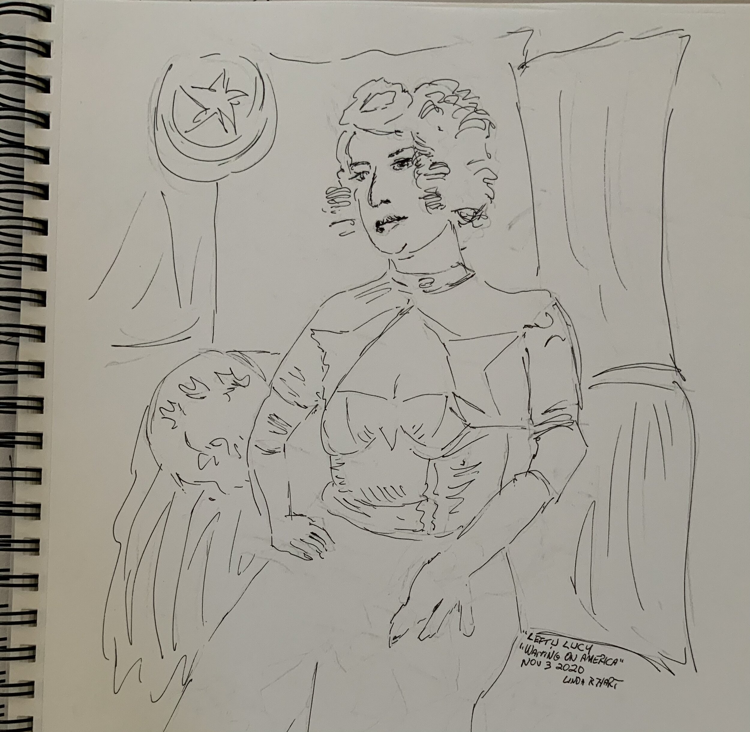 Lefty Lucy by Linda Hart, 11-3-20