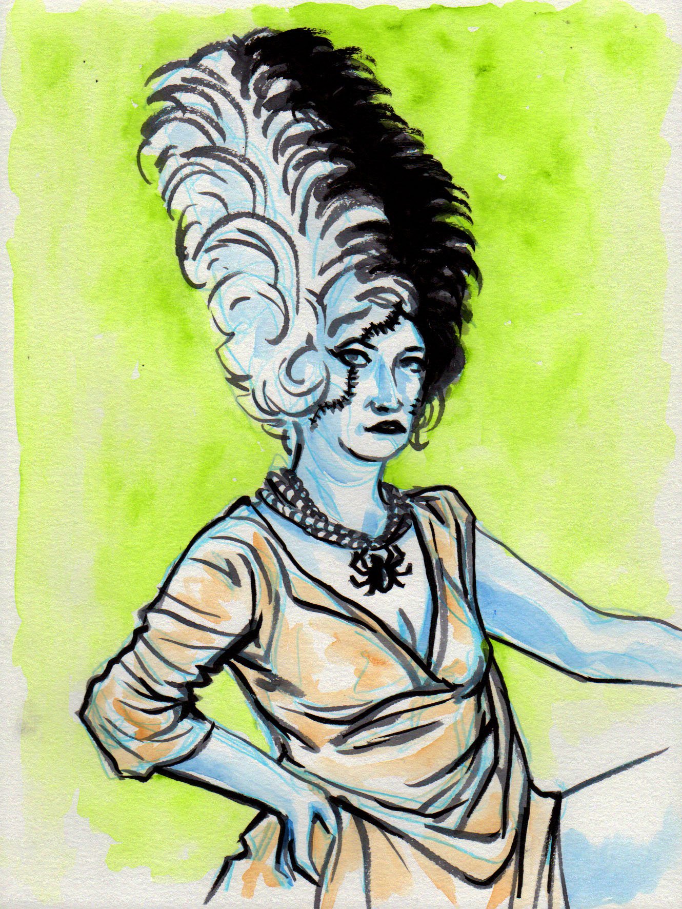 Lefty Lucy by Ken Wong, 10-12-21