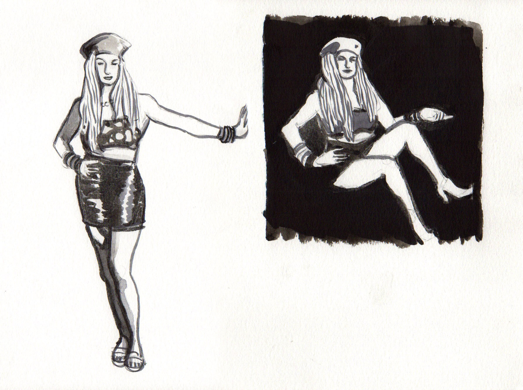 Lefty Lucy by Ken Wong, 4-20-21