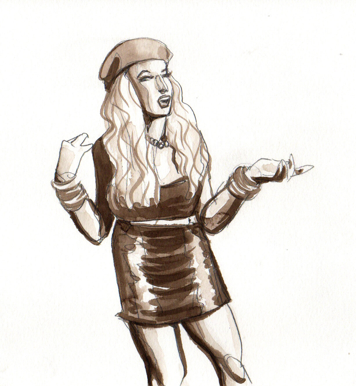 Lefty Lucy by Ken Wong, 4-20-21