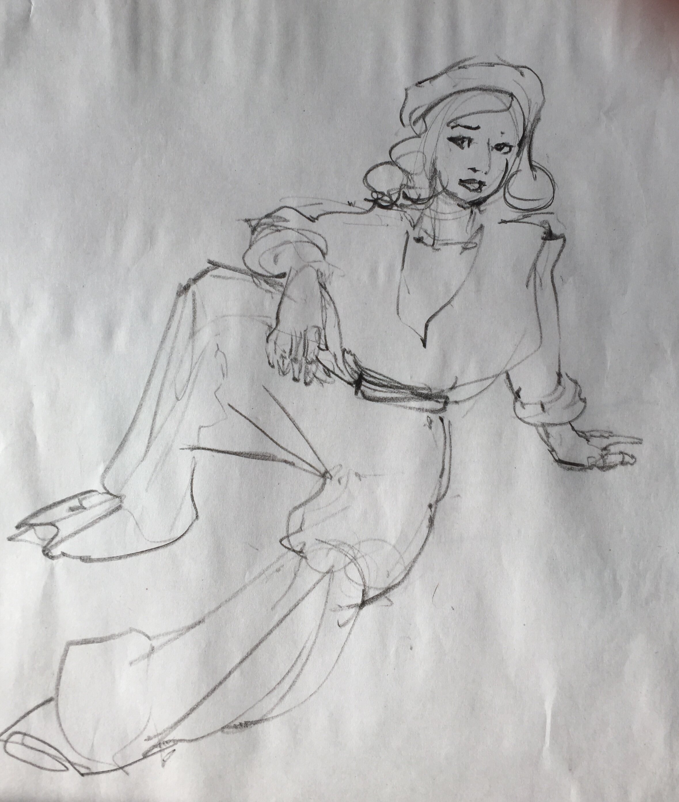 Lefty Lucy as Christmas Carol by Tom Carberry, 12-15-20