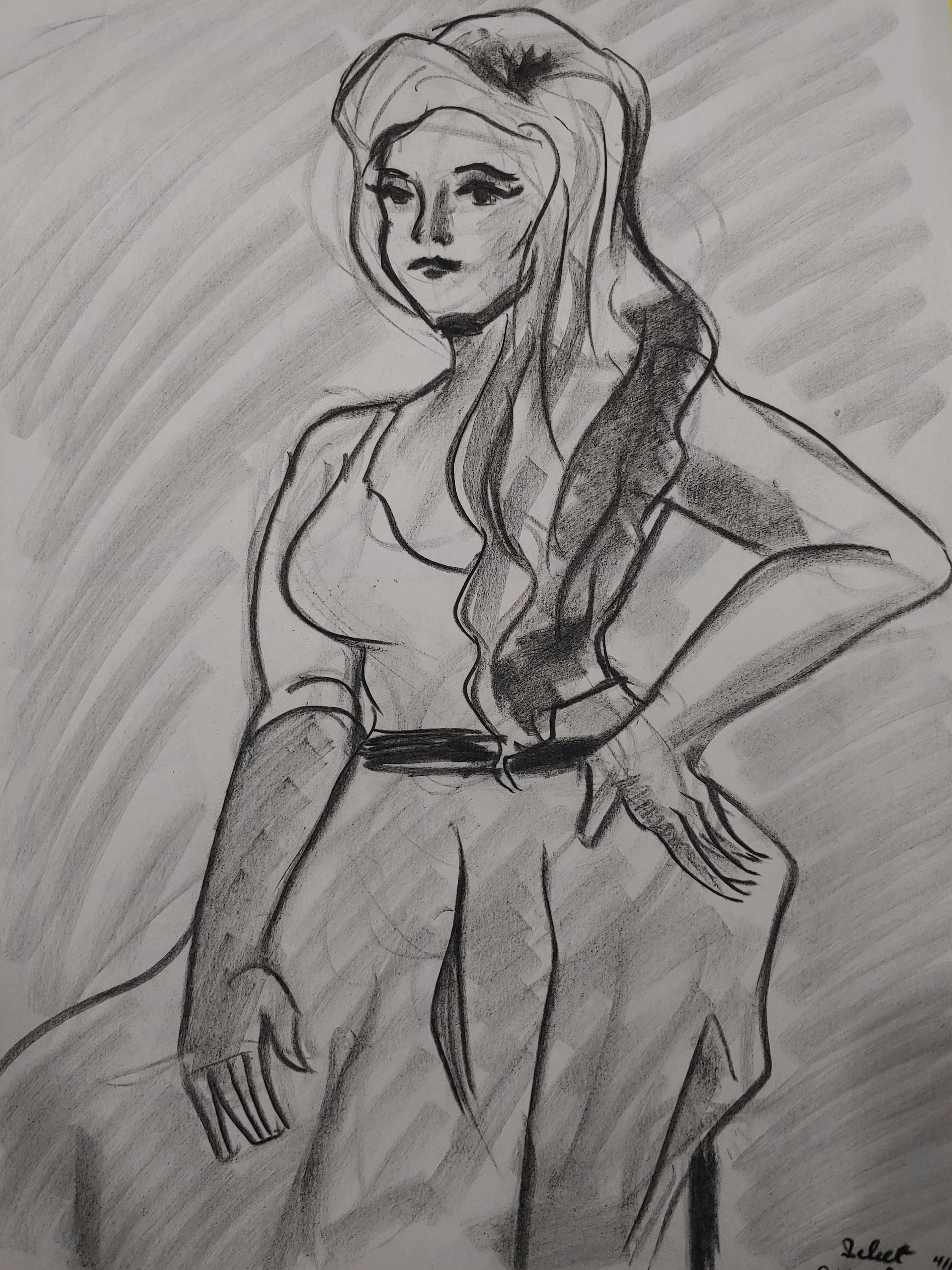 4/12/22 "Golden Girl" — Lefty Lucy by Michael Cheung