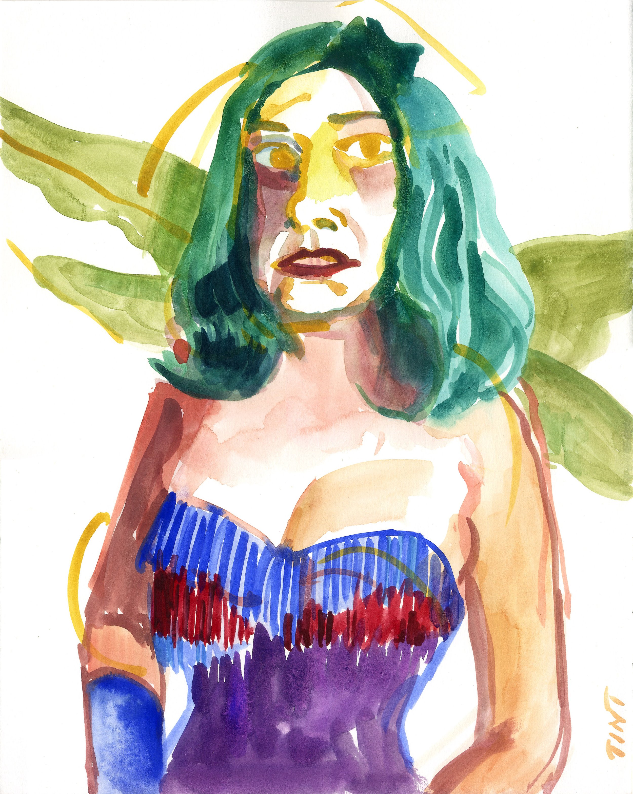 7/5/22 Rainbow Fae — Lefty Lucy by Deborah Tint
