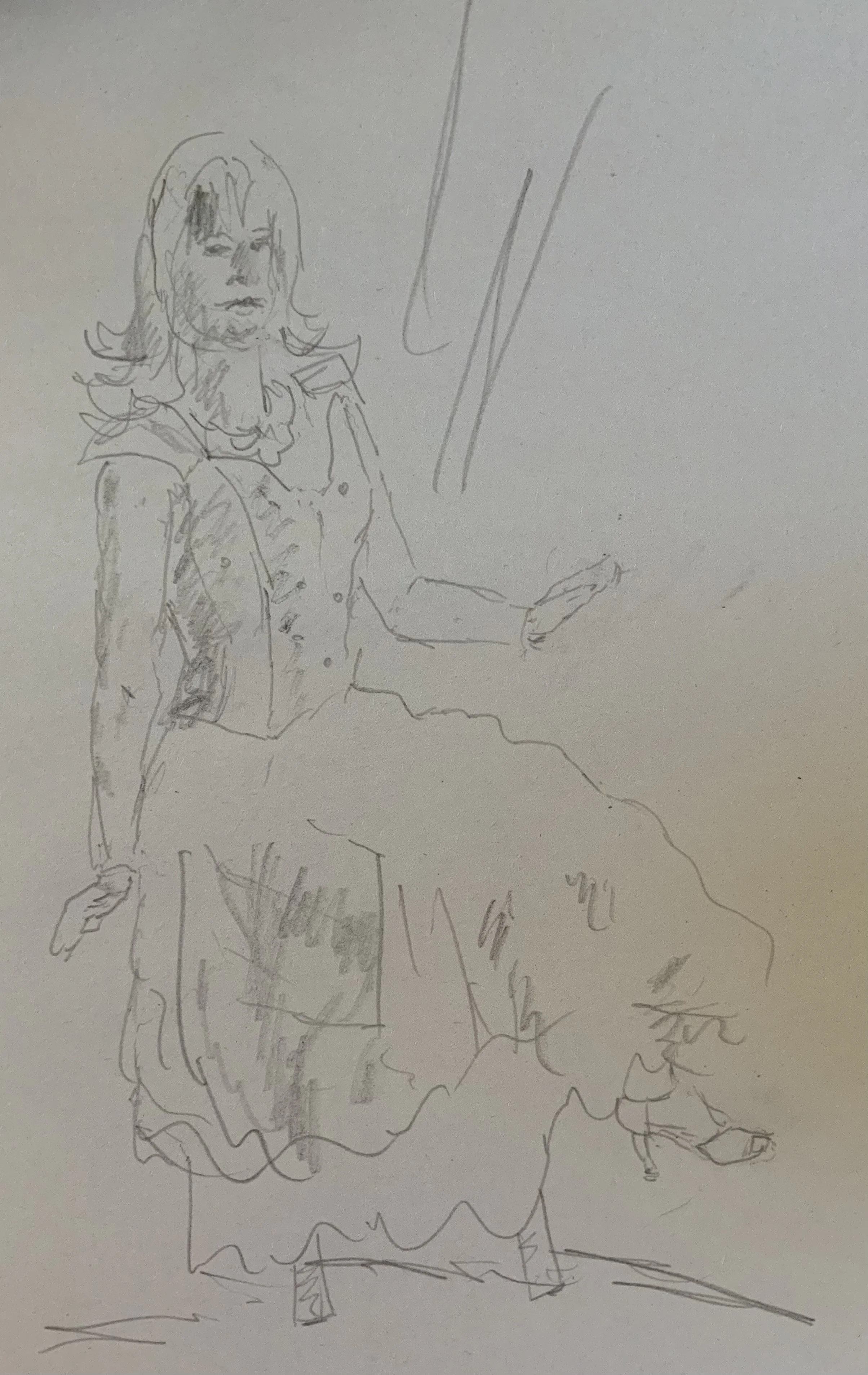 2/15/22 "Blanche Dubois Arrives in New Orleans" — Lefty Lucy by Linda Hart