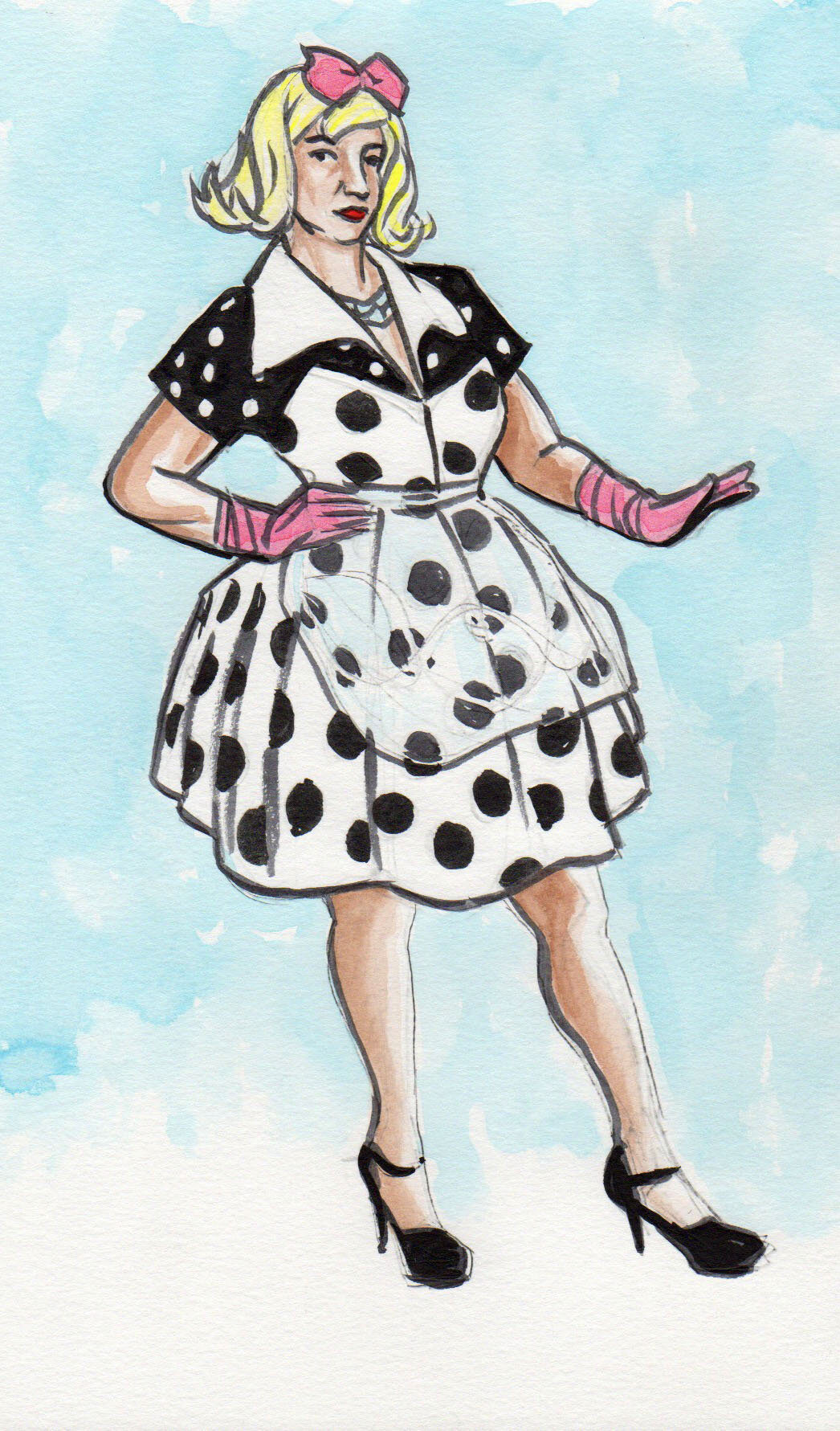 Lefty Lucy by Ken Wong, 8-3-21