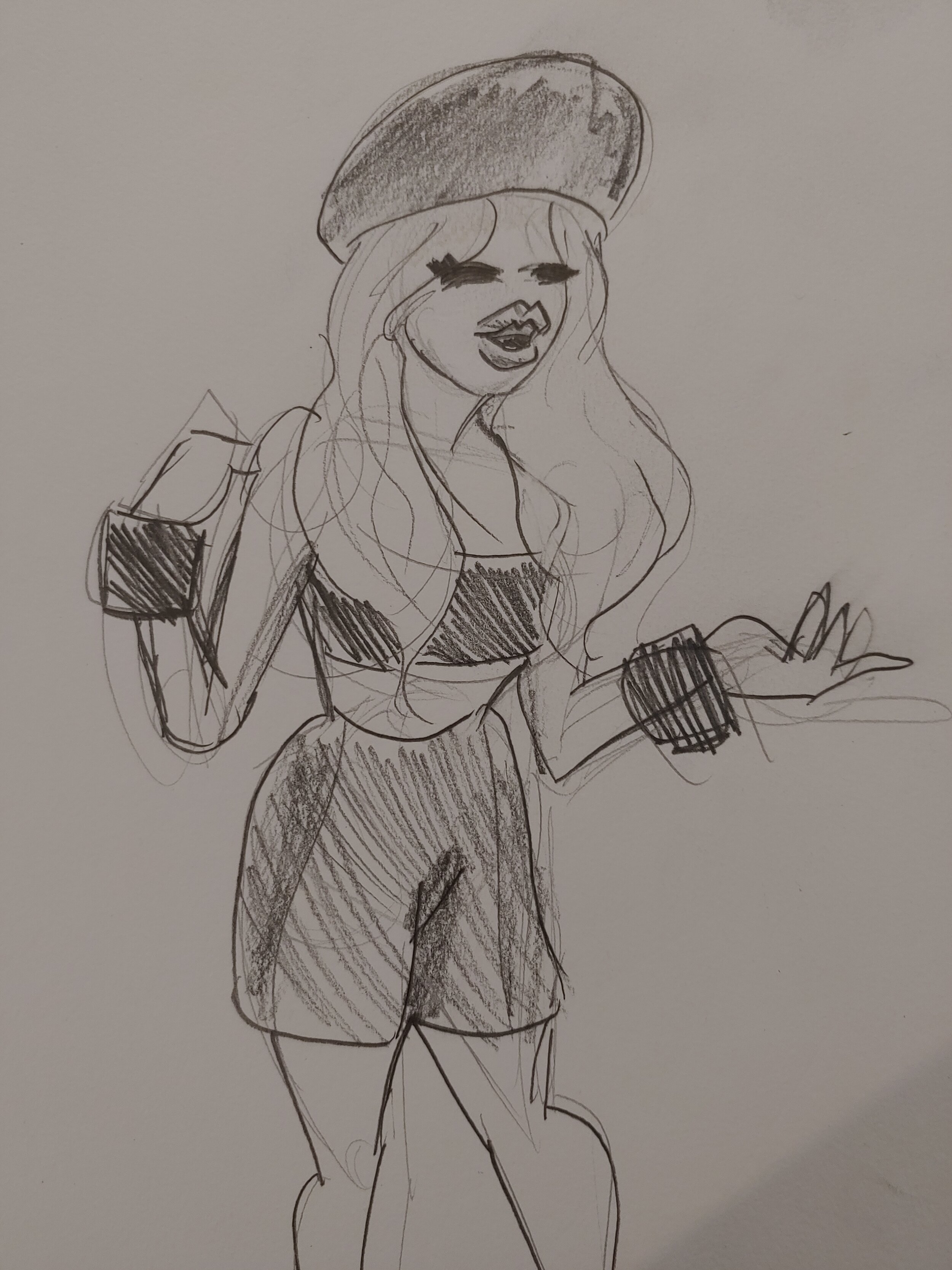 Lefty Lucy by Michael Cheung, 4-20-21