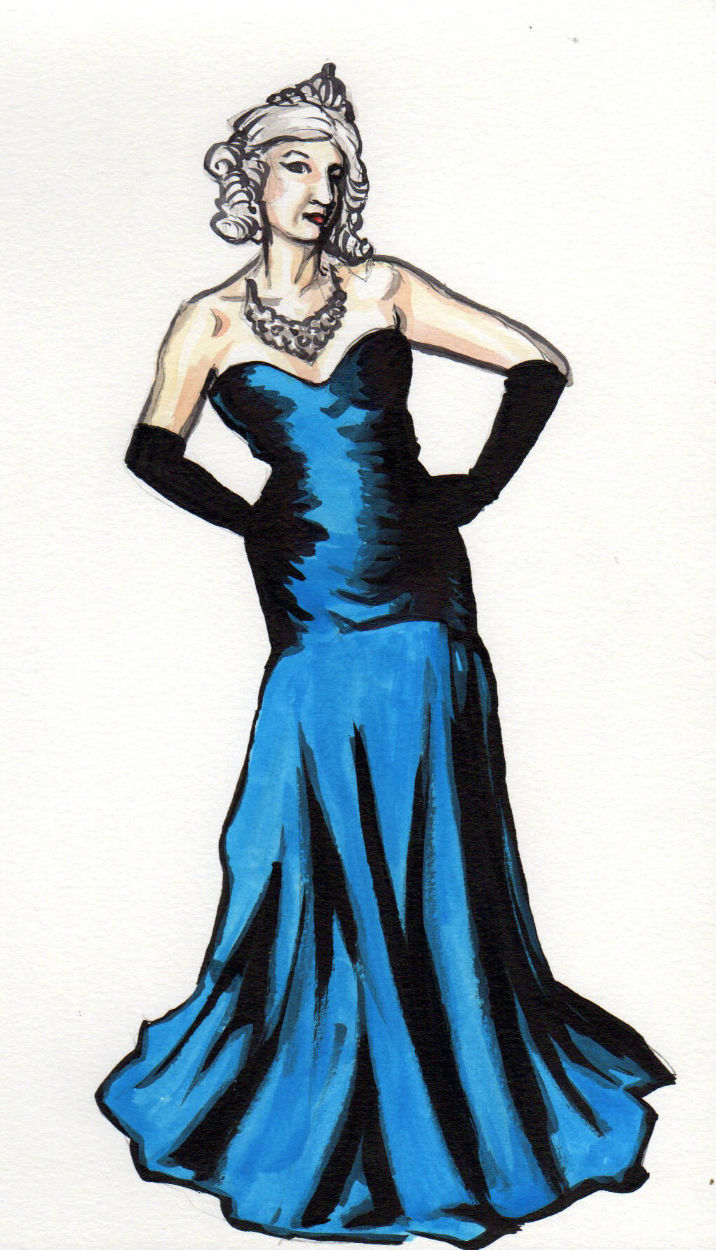 Lefty Lucy by Ken Wong, 7-27-21