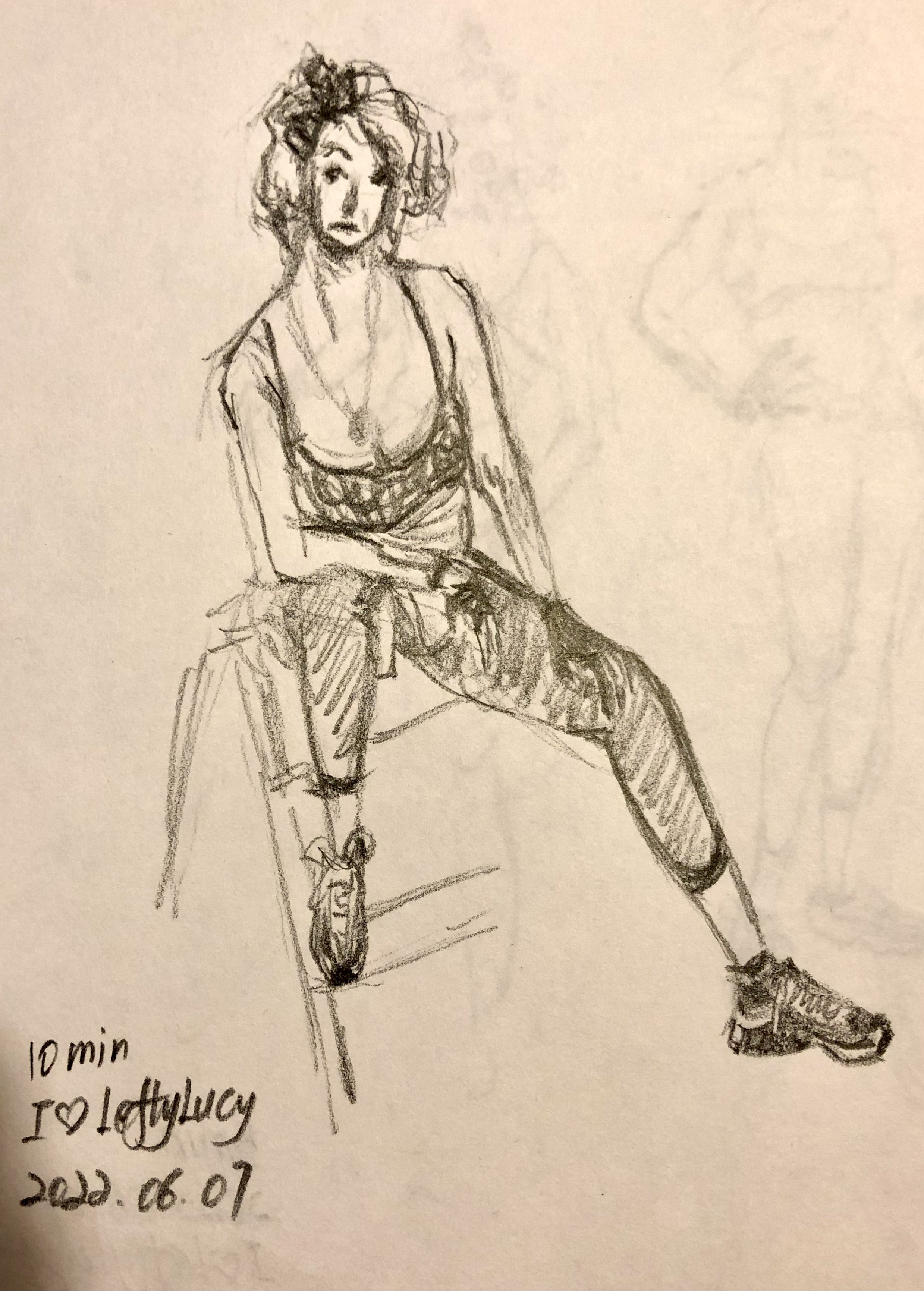 6/7/22 "Bicycle!" — Lefty Lucy by Ruofan Li