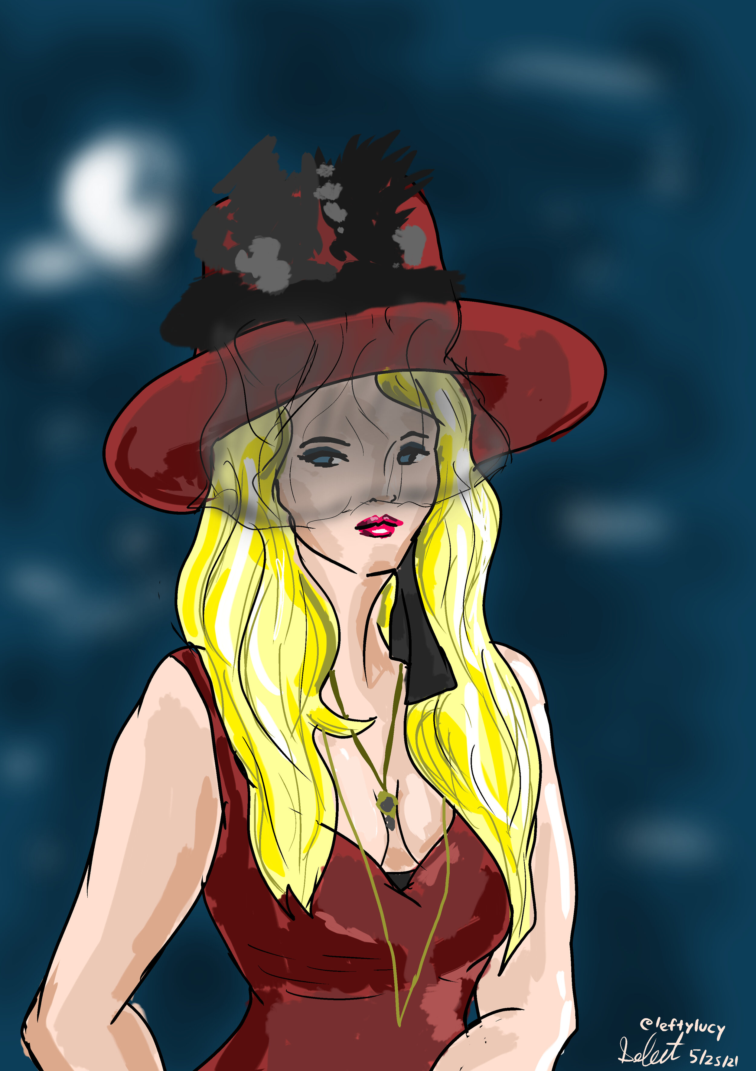Lefty Lucy by Michael Cheung, 5-25-21