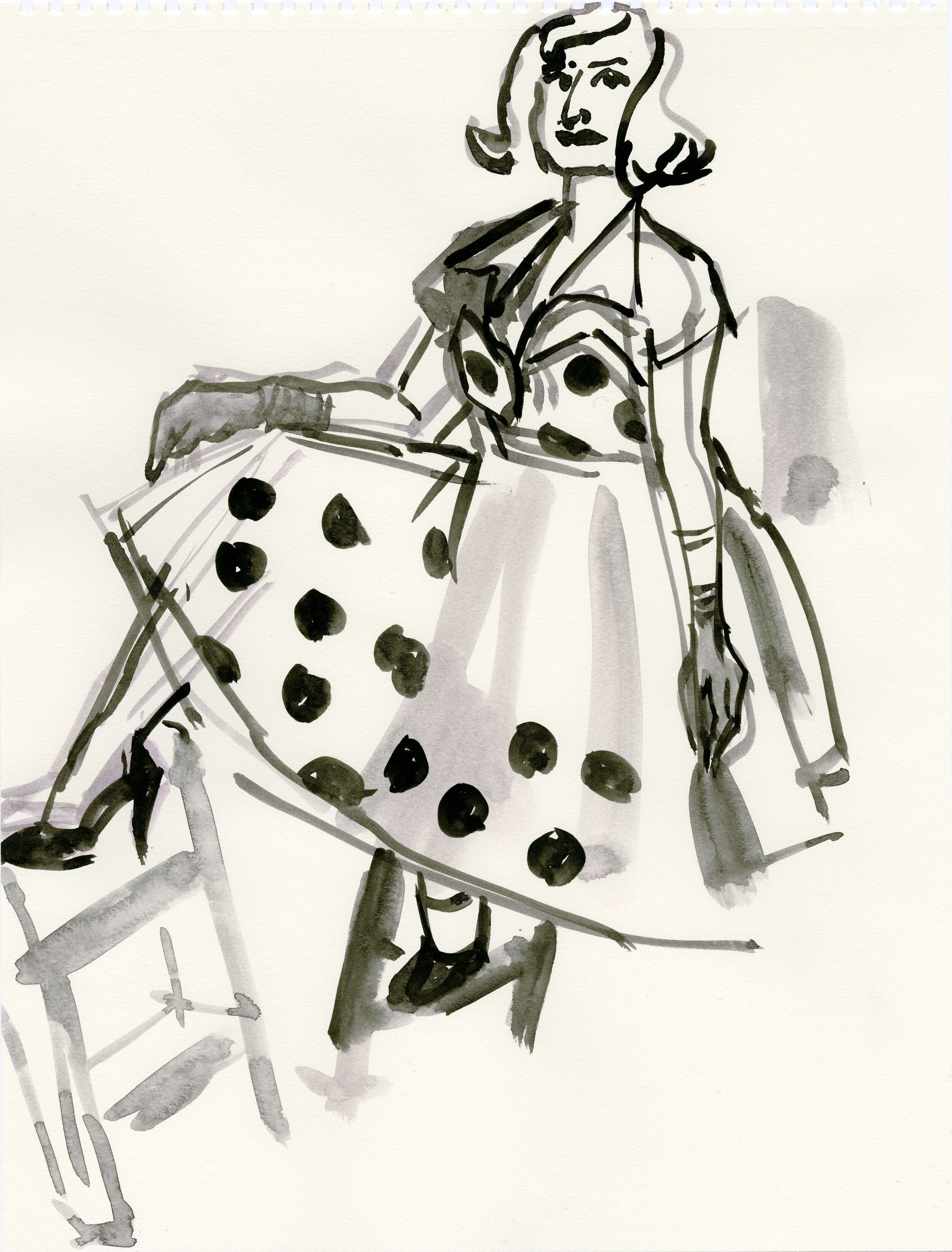 Lefty Lucy by Deborah Tint, 8-3-21