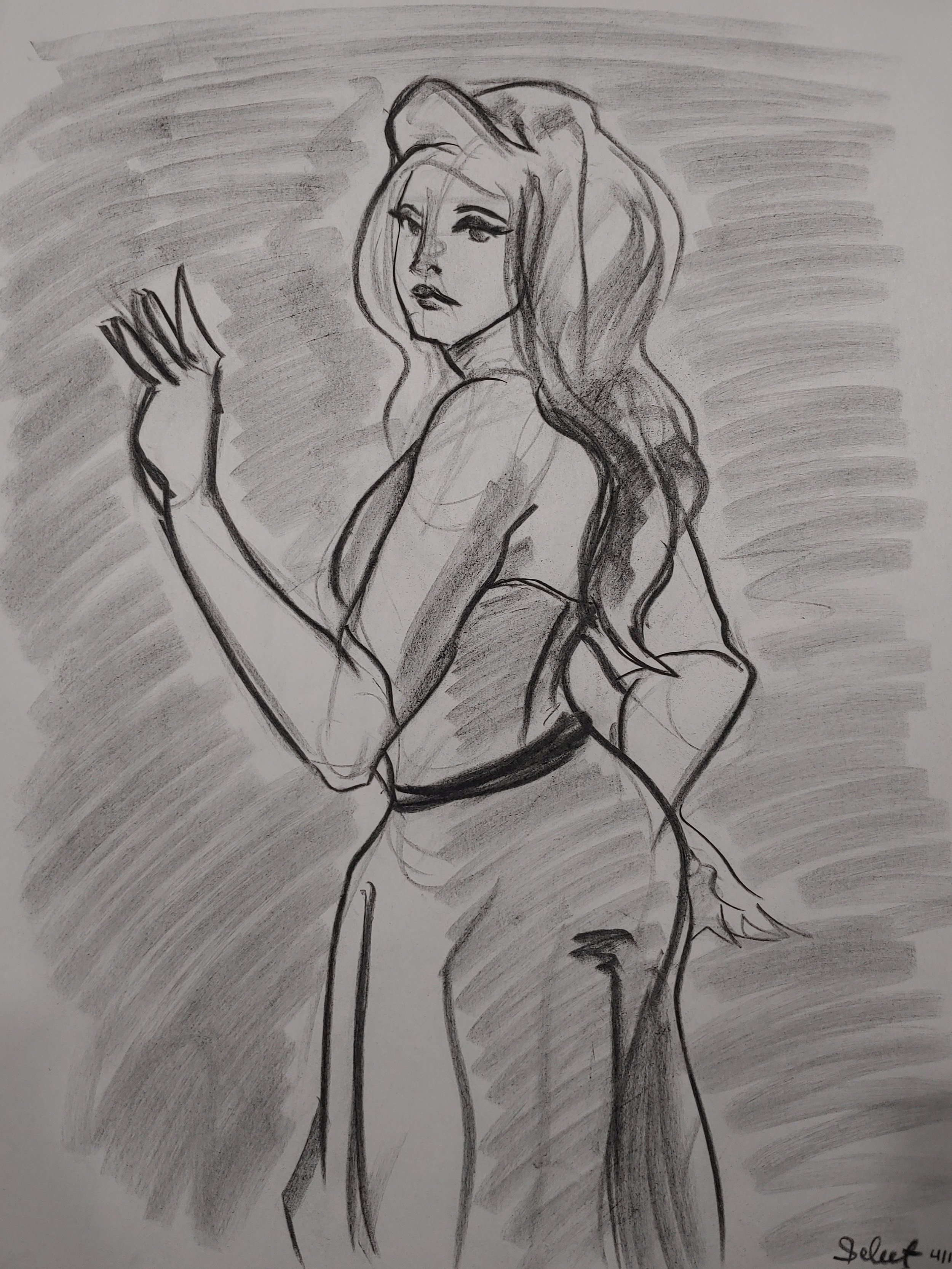 4/12/22 "Golden Girl" — Lefty Lucy by Michael Cheung