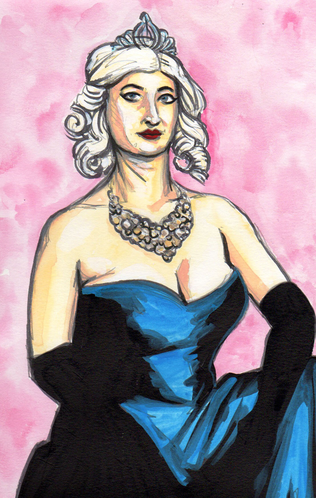 Lefty Lucy by Ken Wong, 7-27-21