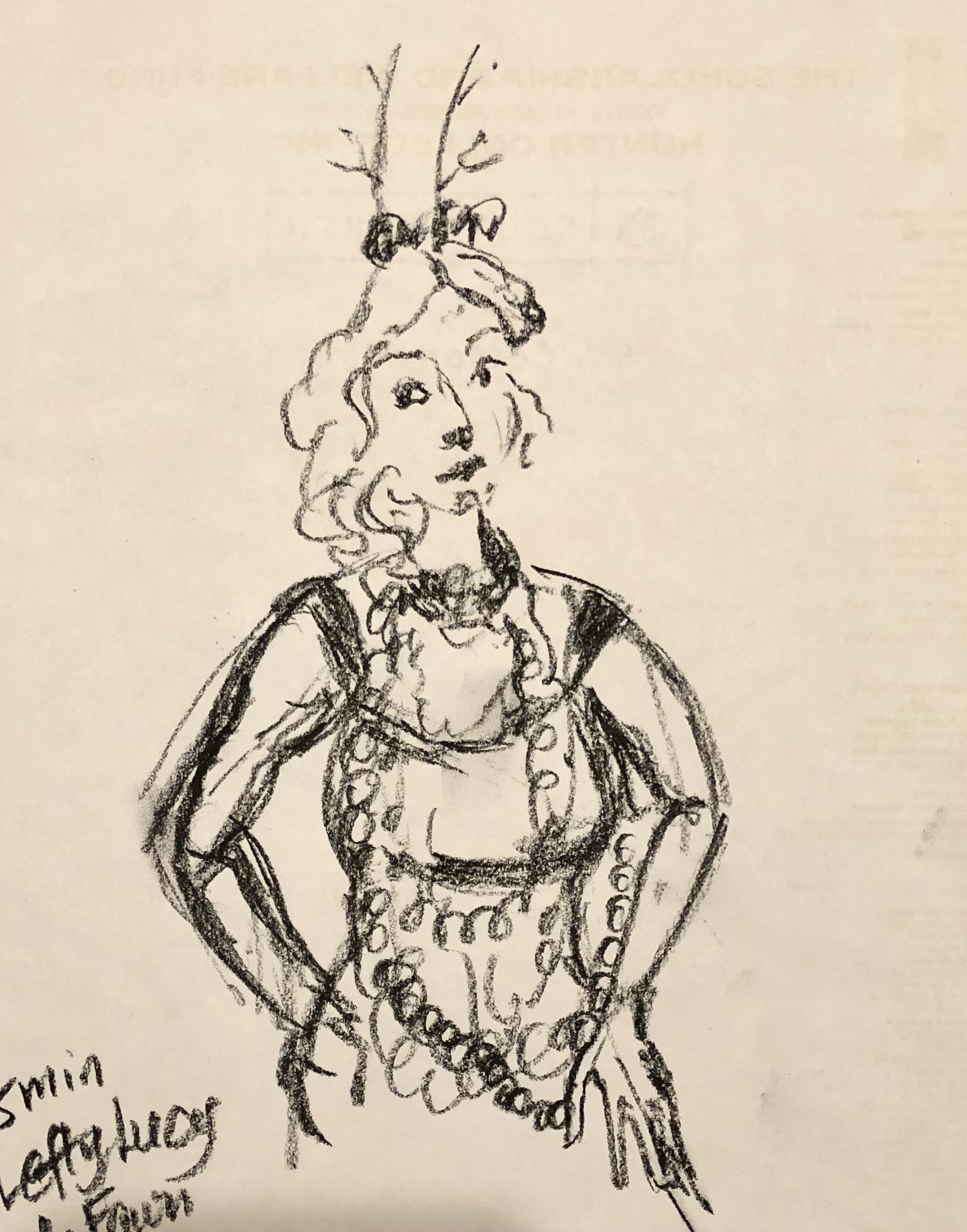 8/2/22 "Fawn Debutante" — Lefty Lucy by Ruofan Li