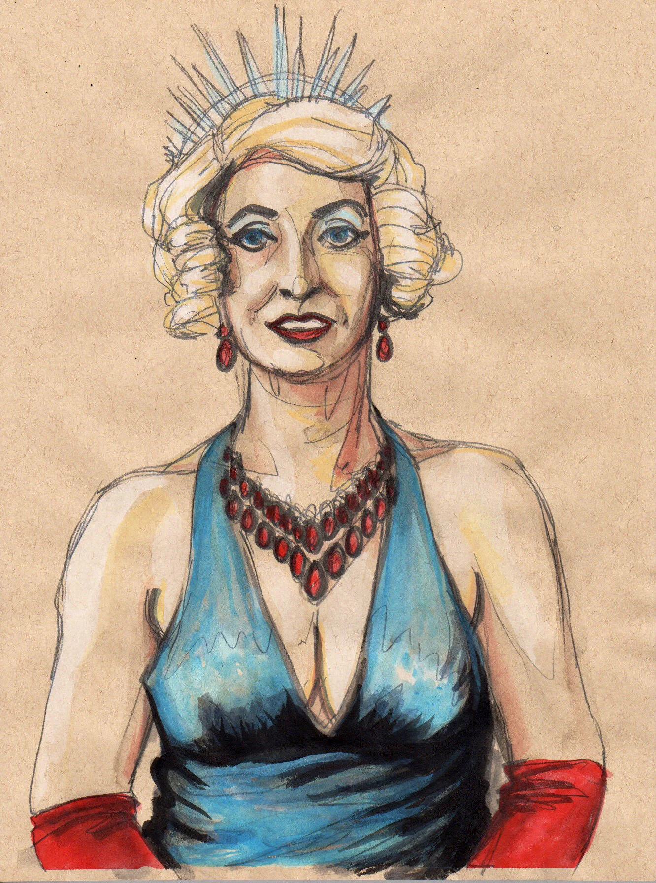 Lefty Lucy by Ken Wong, 6-29-21