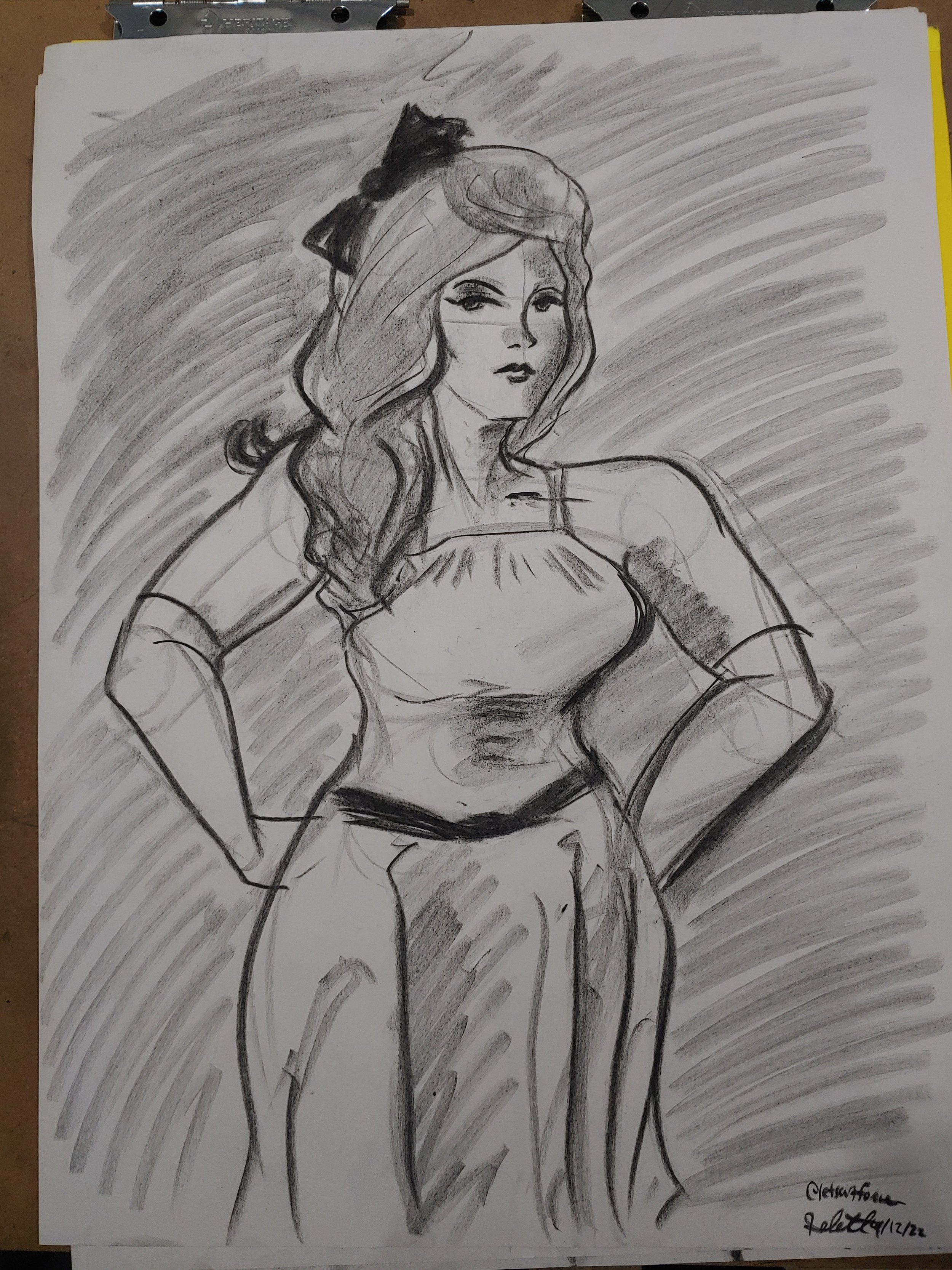 4/12/22 "Golden Girl" — Lefty Lucy by Michael Cheung