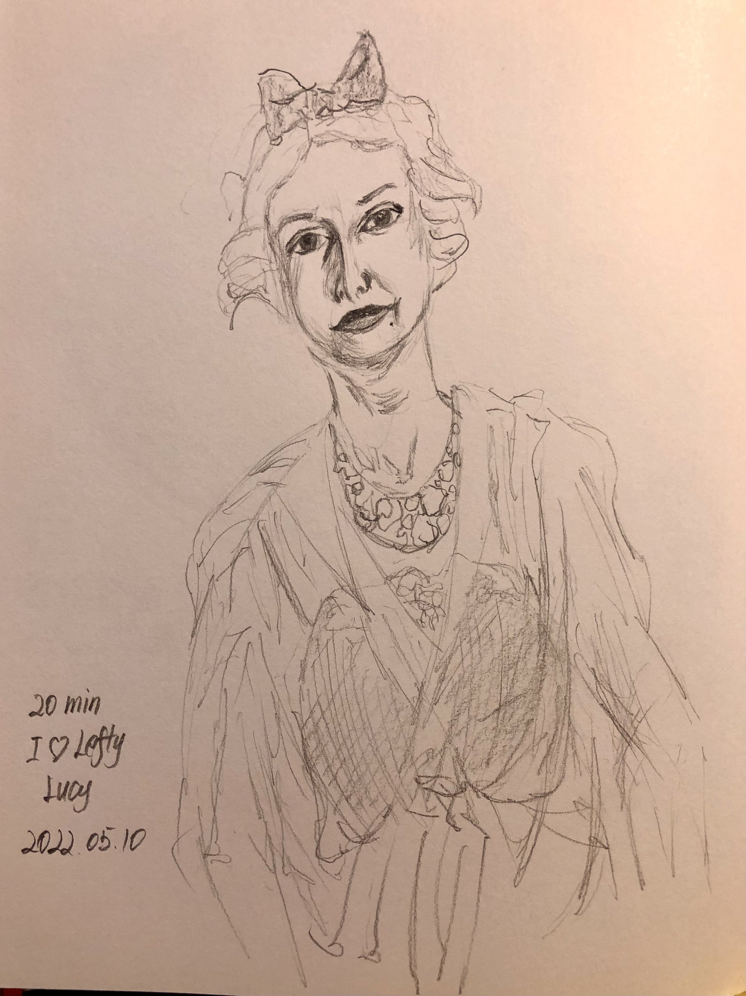 5/10/22 "Blanche's Boudoir" — Lefty Lucy by Ruofan Li